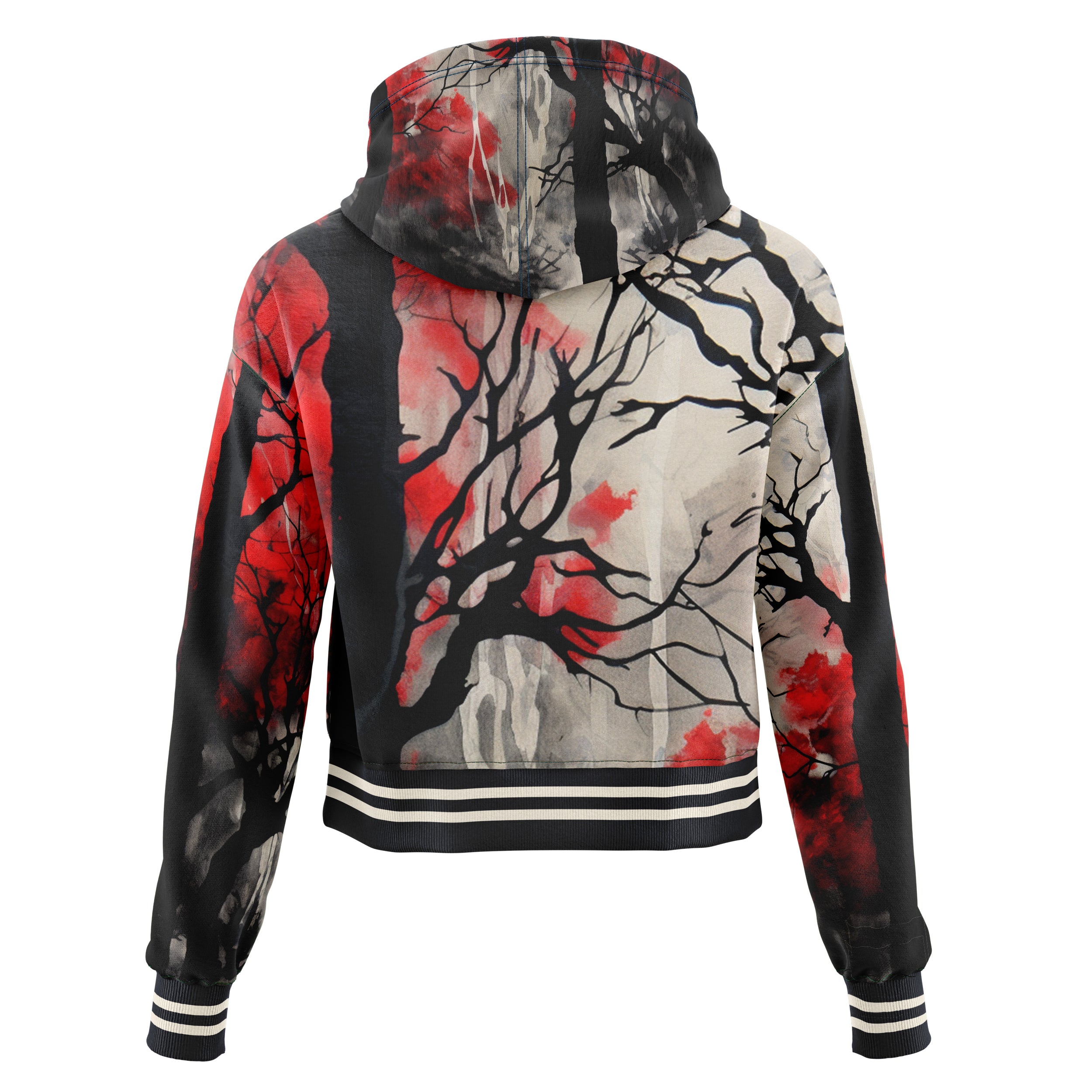 Branches Of Soul Cropped Hoodie