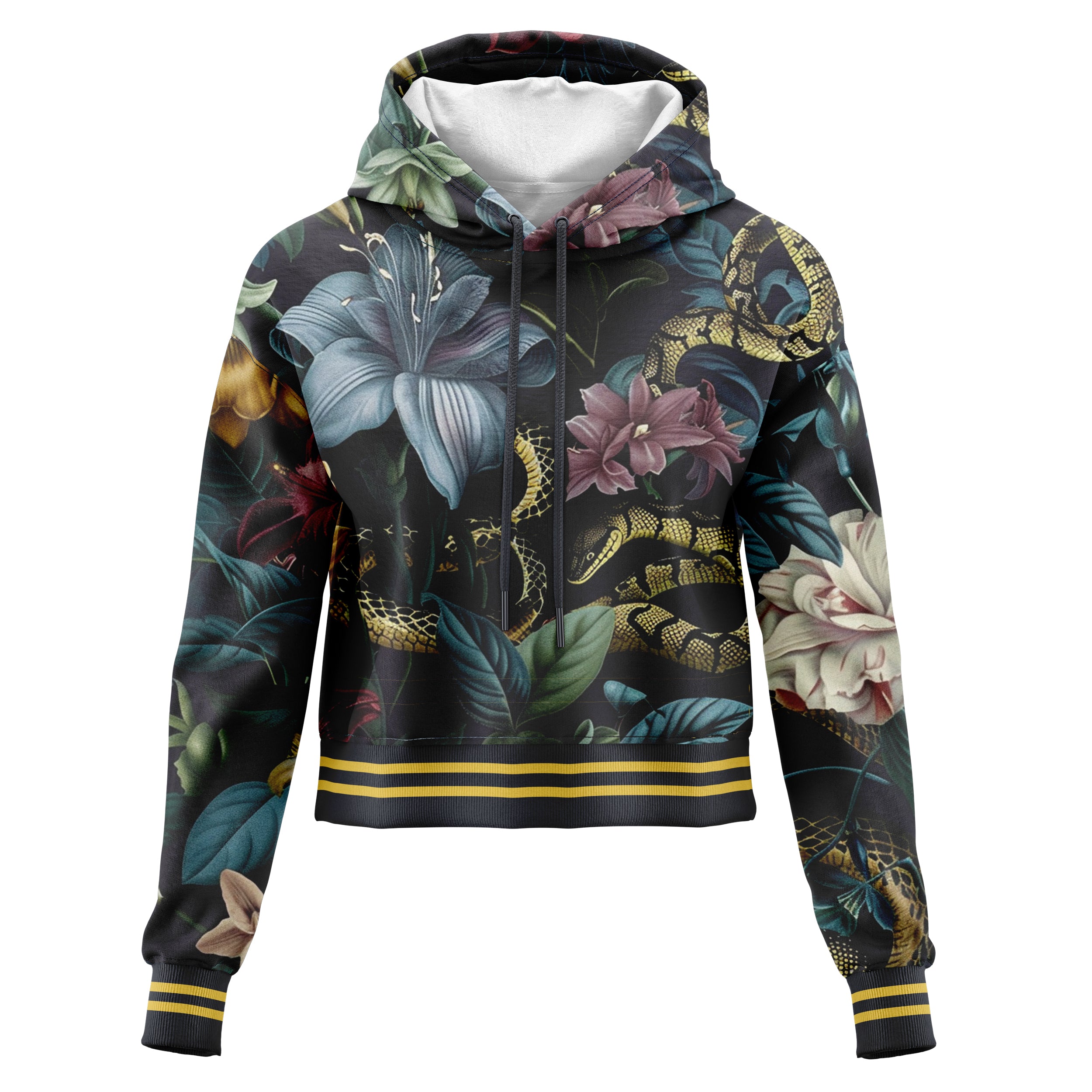 Botanic Realm Cropped Hoodie