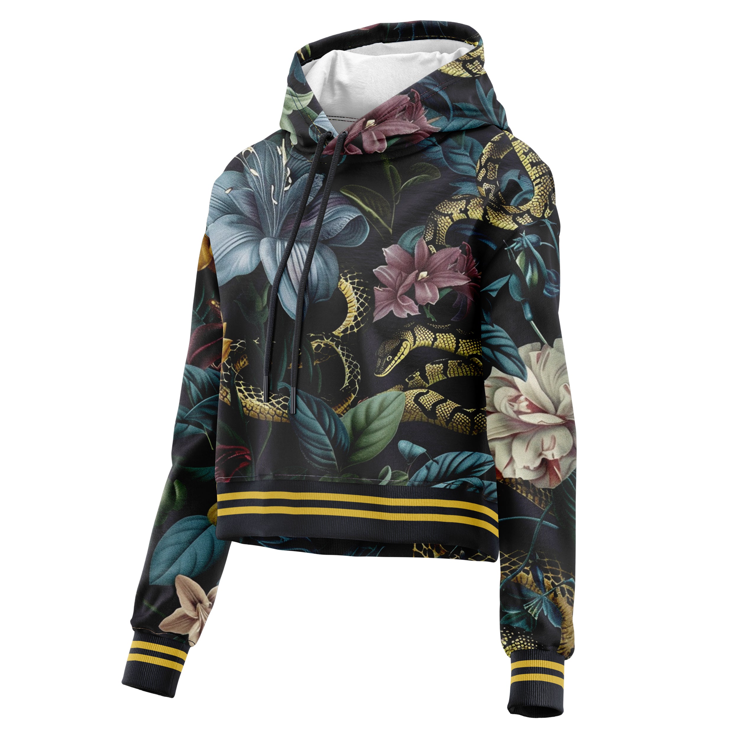 Botanic Realm Cropped Hoodie