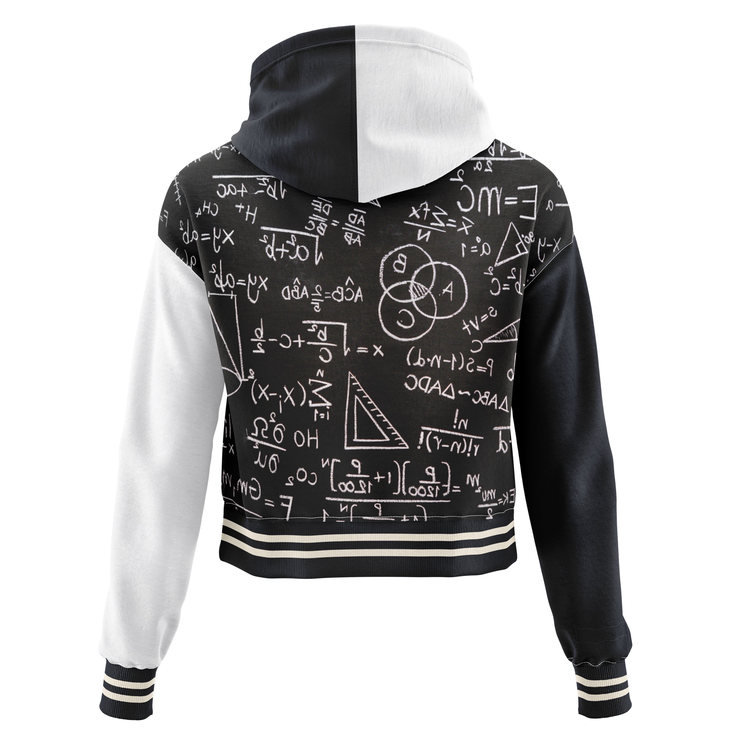 Equation Cropped Hoodie