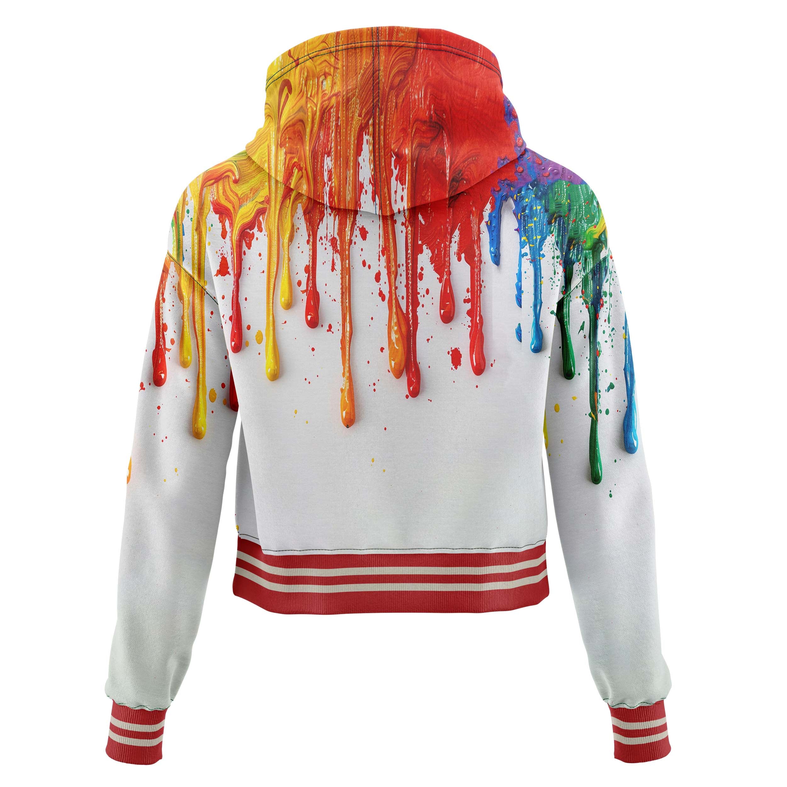 Lazy Colors Cropped Hoodie