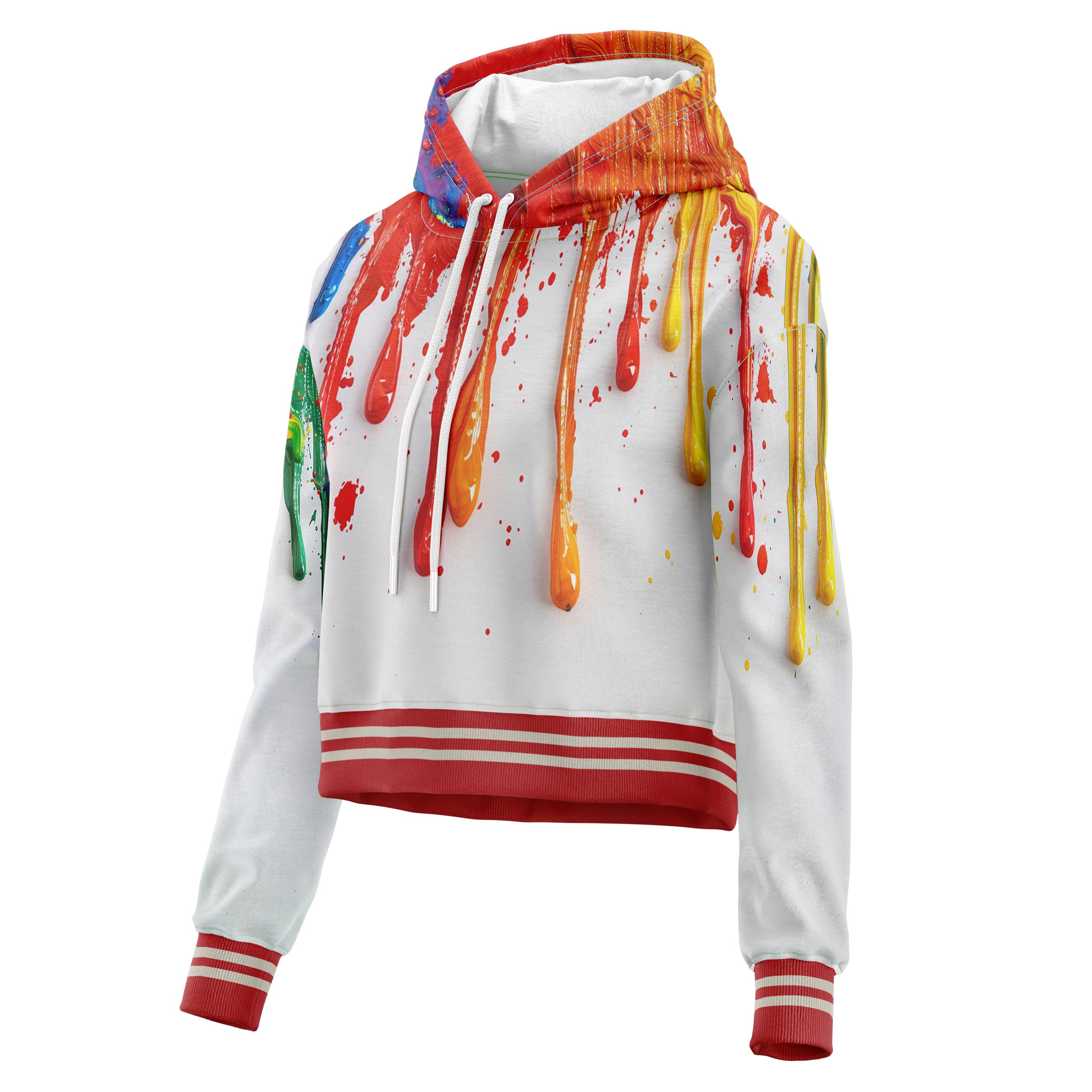 Lazy Colors Cropped Hoodie