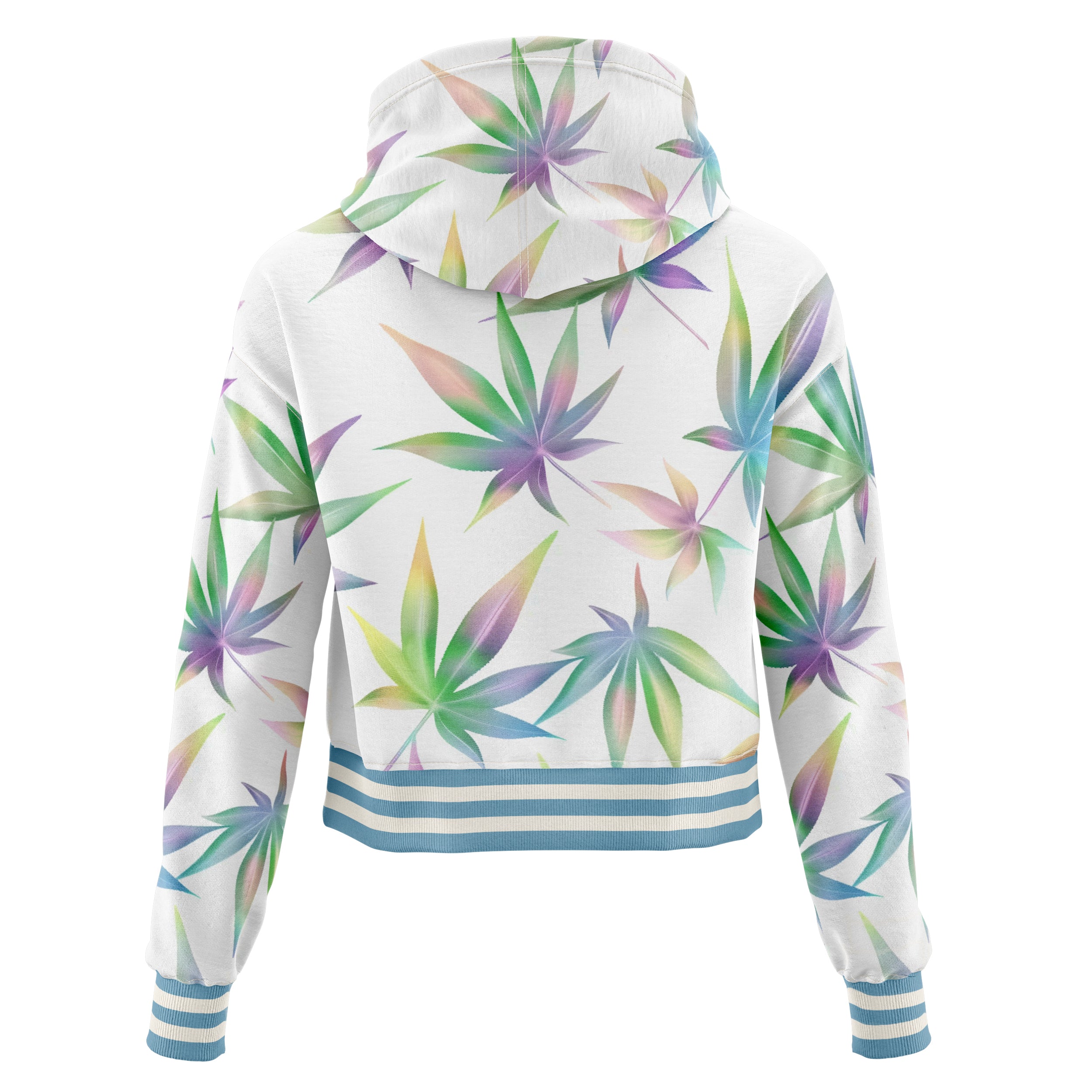 420 Cannabis Cropped Hoodie