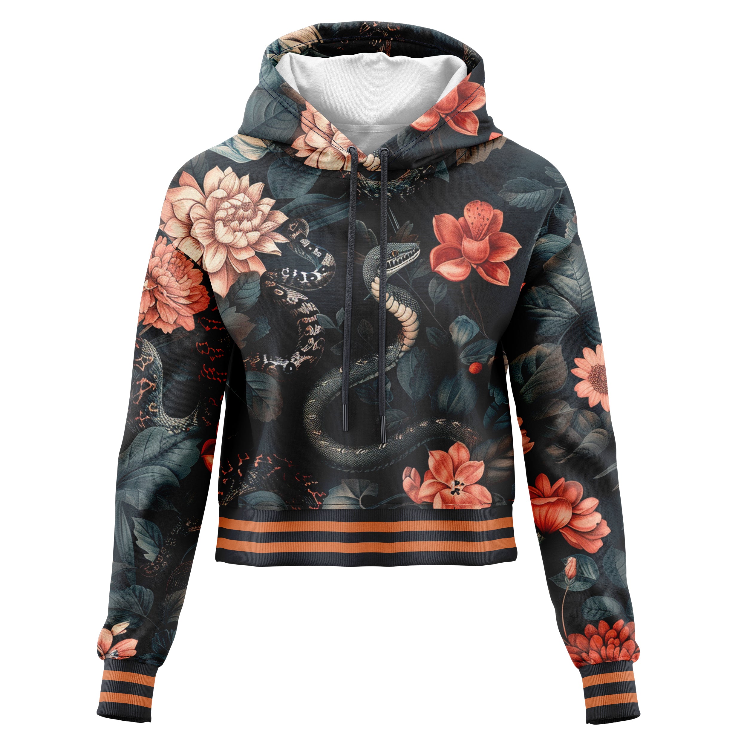 Botanic Realm Cropped Hoodie