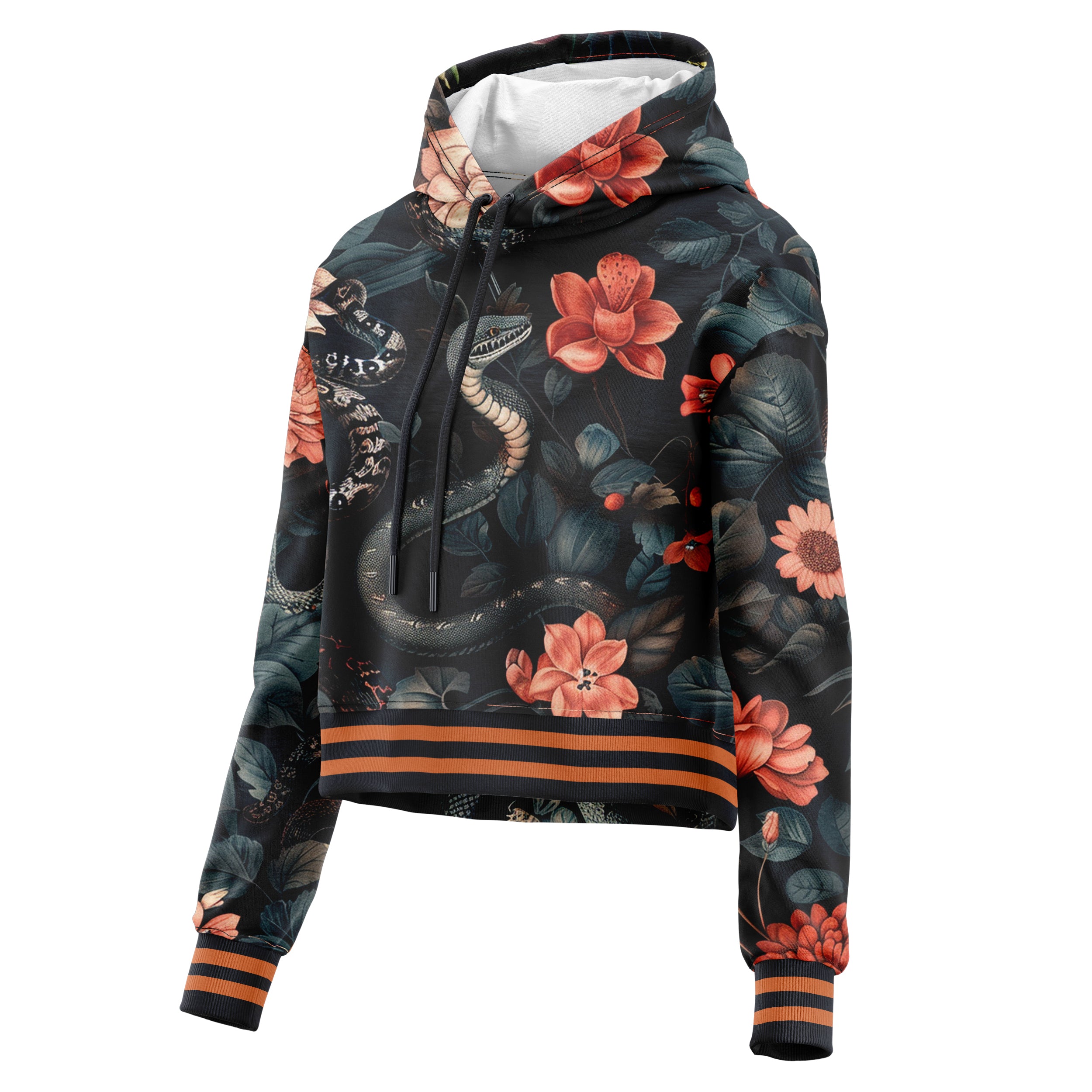 Botanic Realm Cropped Hoodie