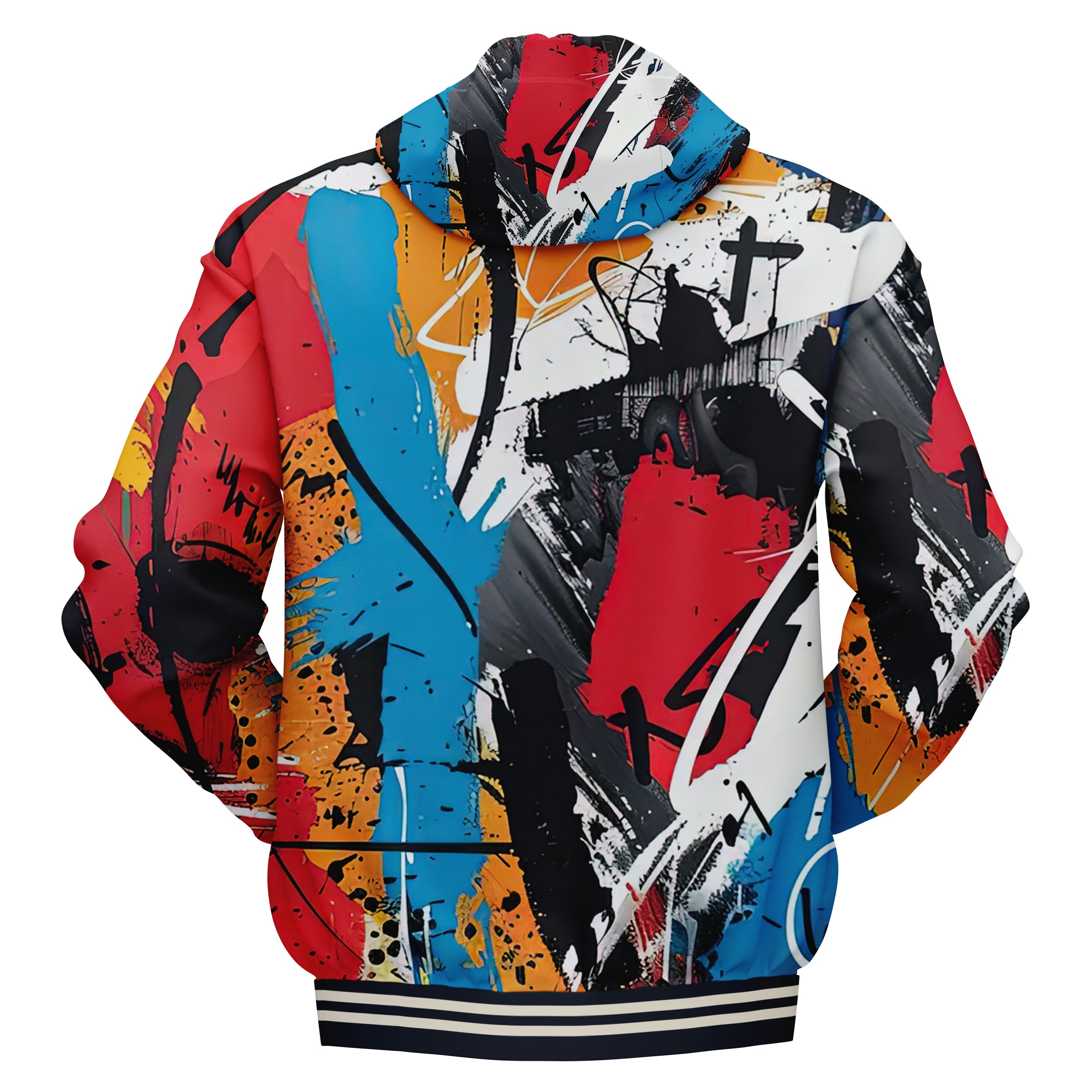 Abstract Paint Hoodies