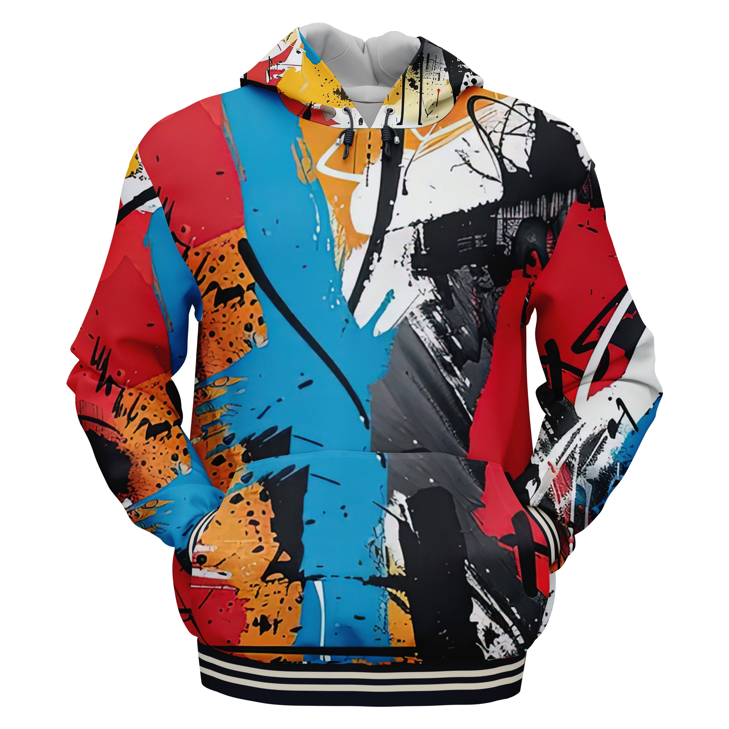 Abstract Paint Hoodies