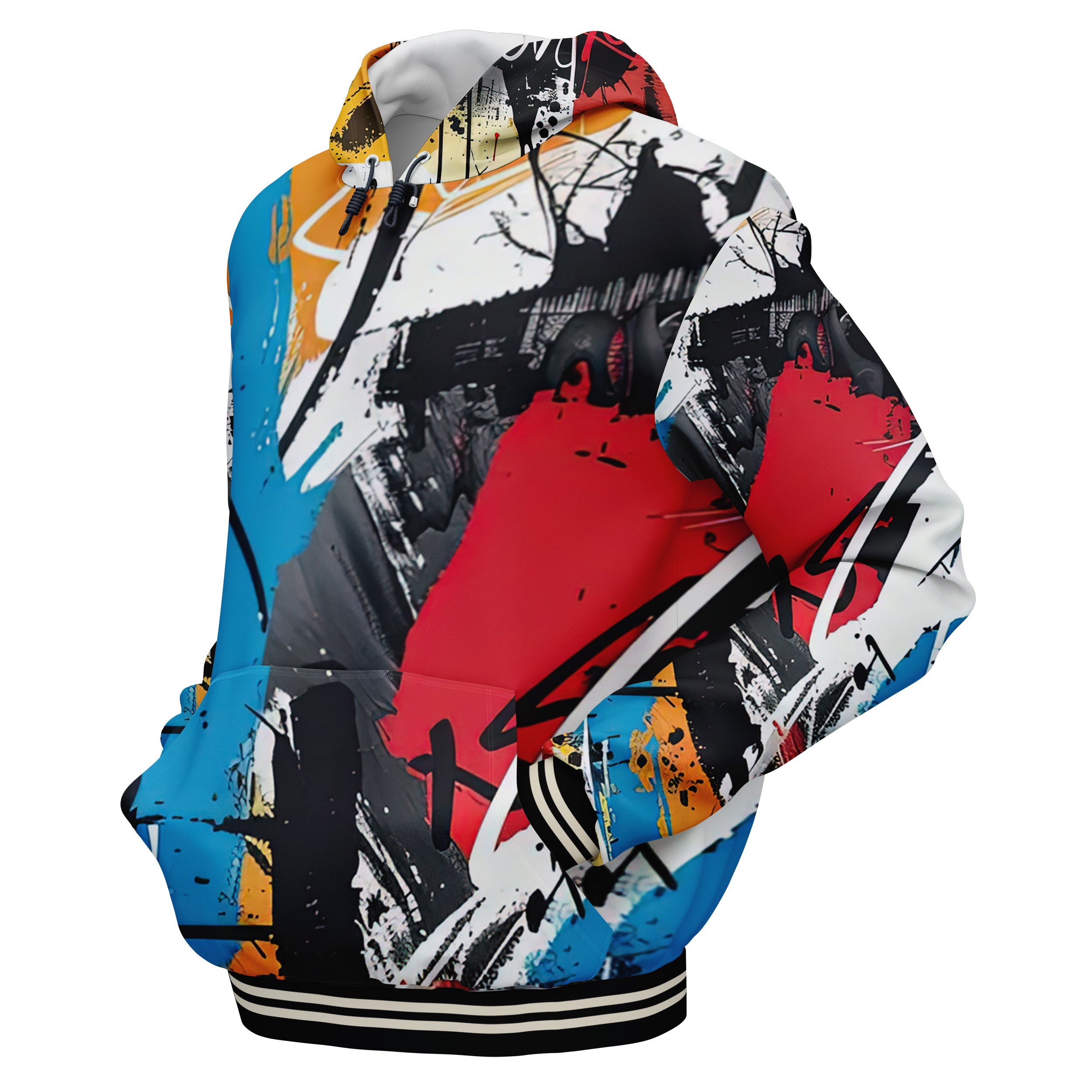 Abstract Paint Hoodies