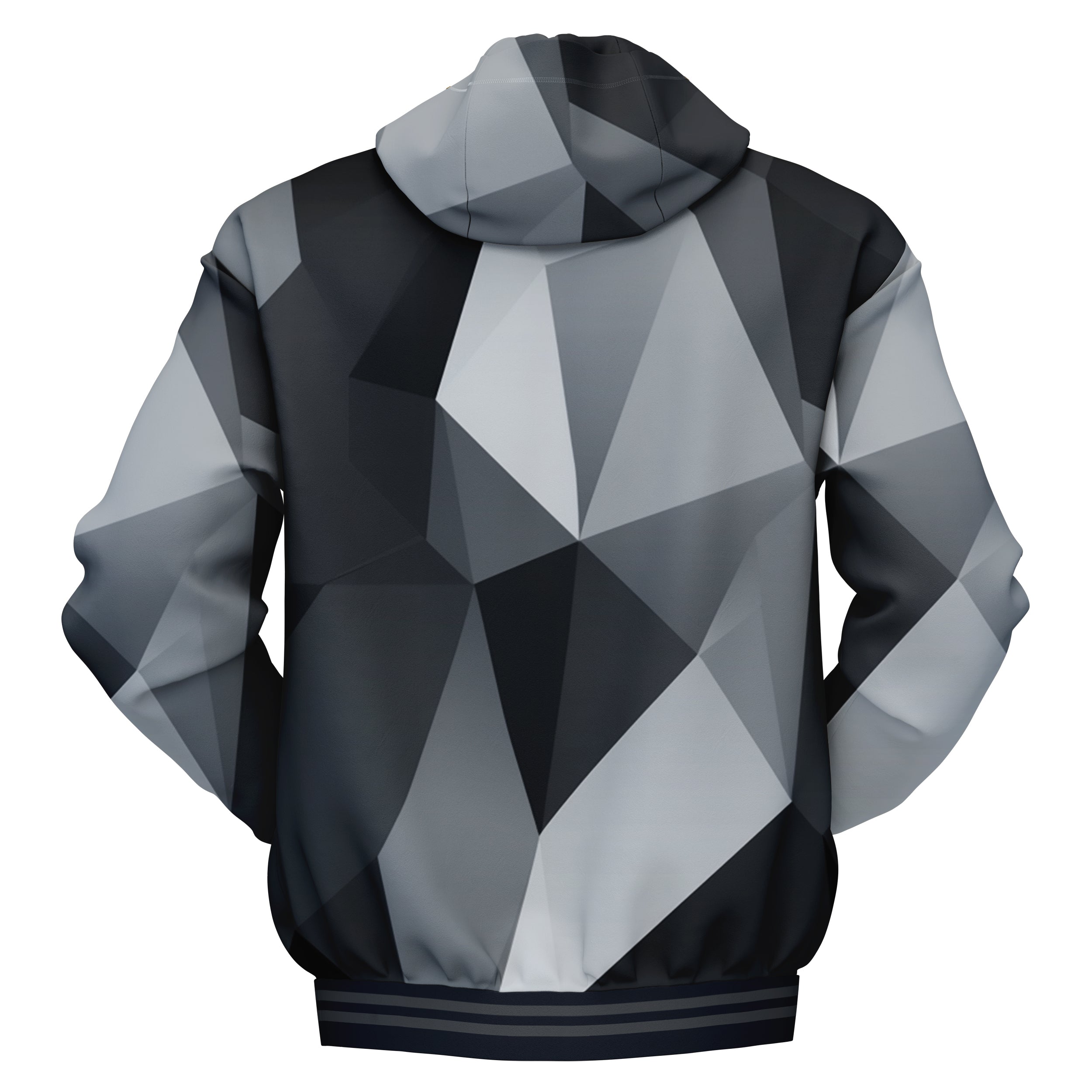 Cubes Black Hoodies