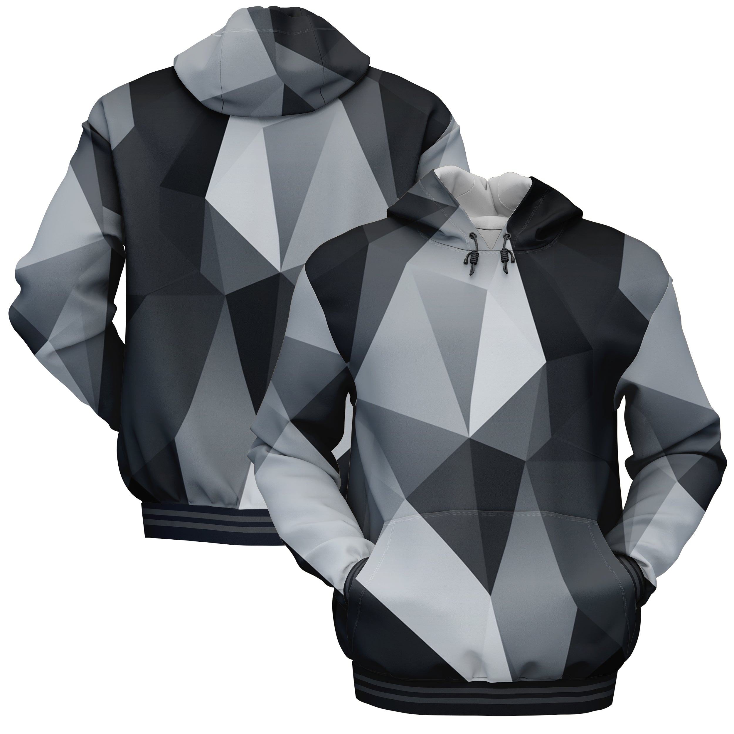 Cubes Black Hoodies HO240829Ce020