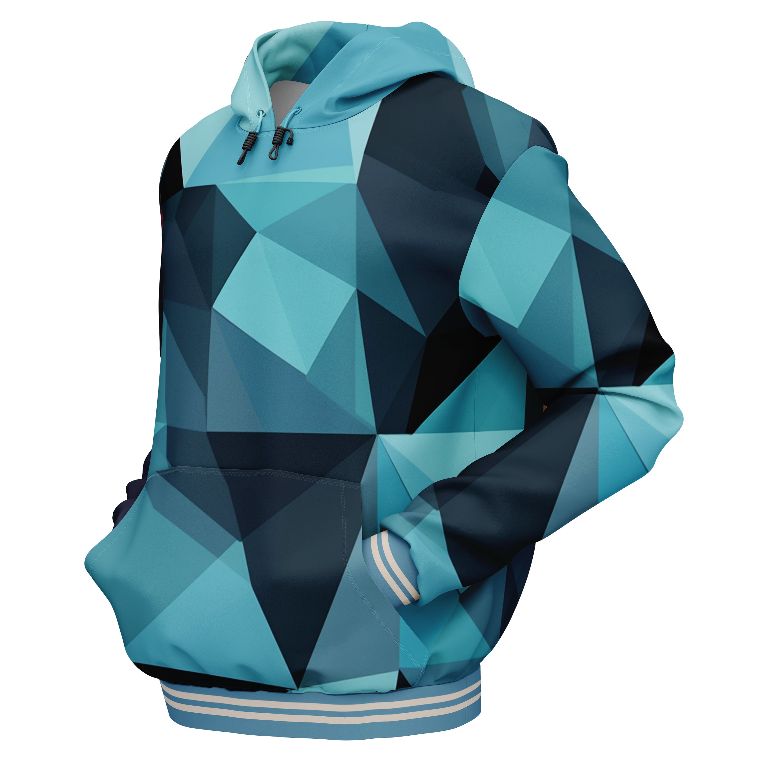 Cubes Forest Hoodies