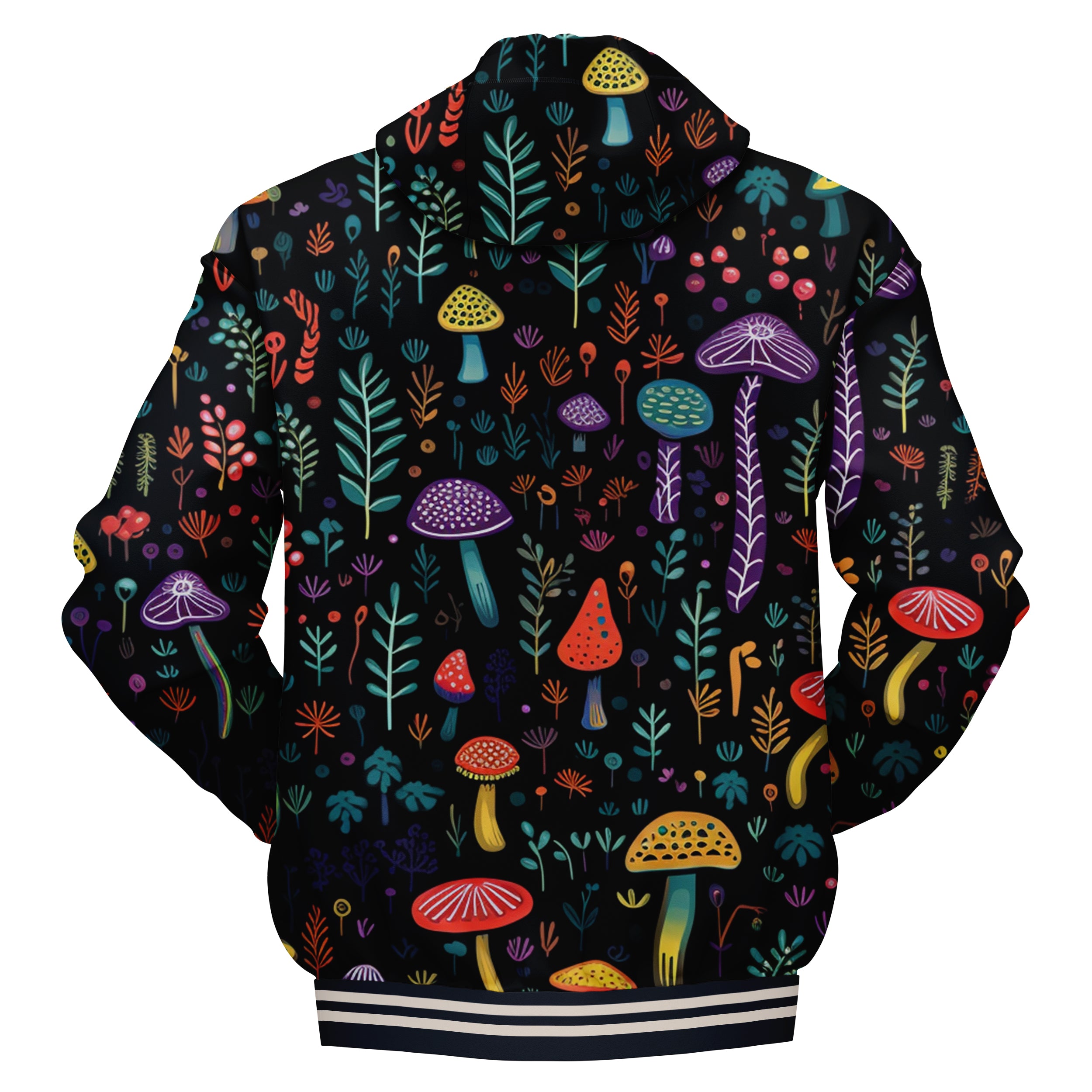 Color Mushrooms Hoodies