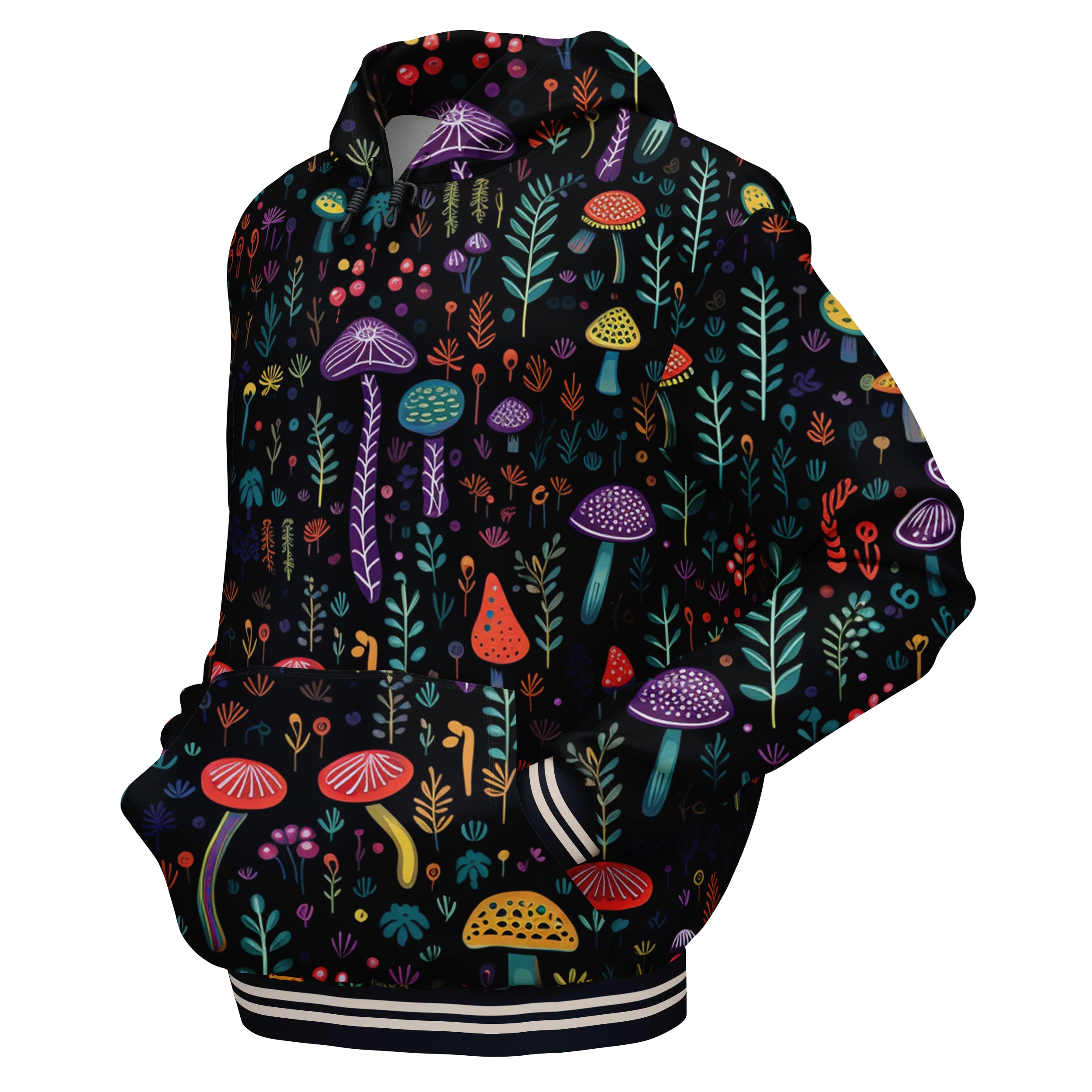 Color Mushrooms Hoodies