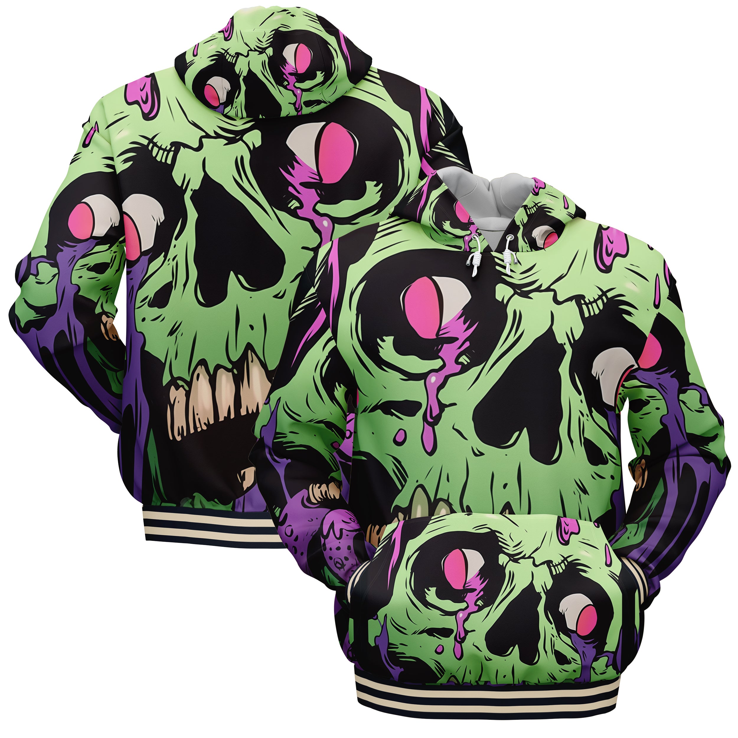 Dirty Skull Hoodies HO240829Di044