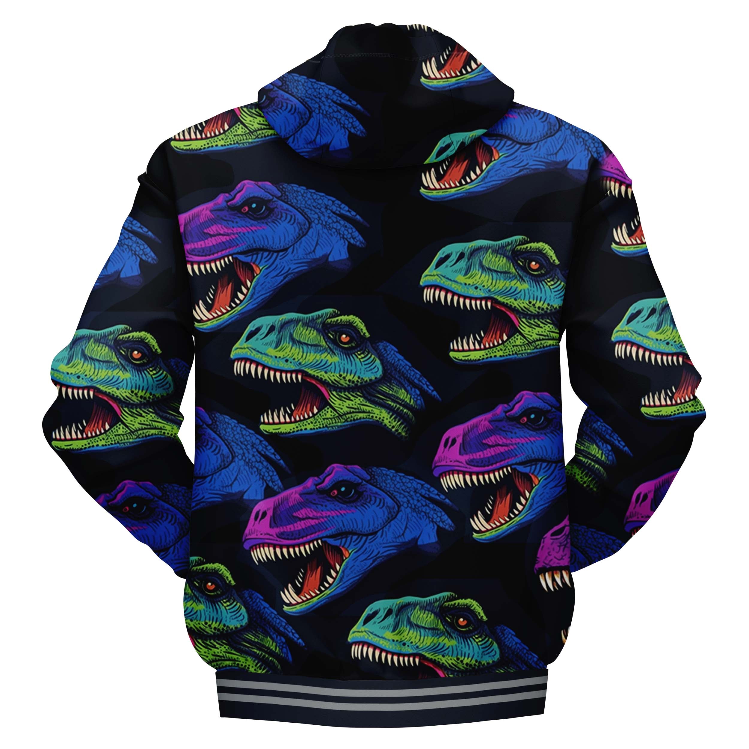 Rex Pattern Hoodies