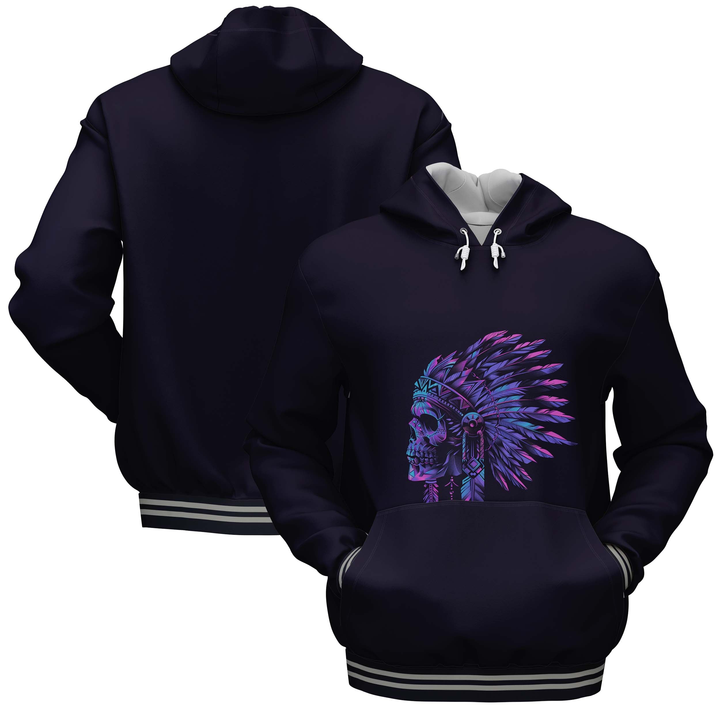 Skull Chief Hoodies HO240829Sk032