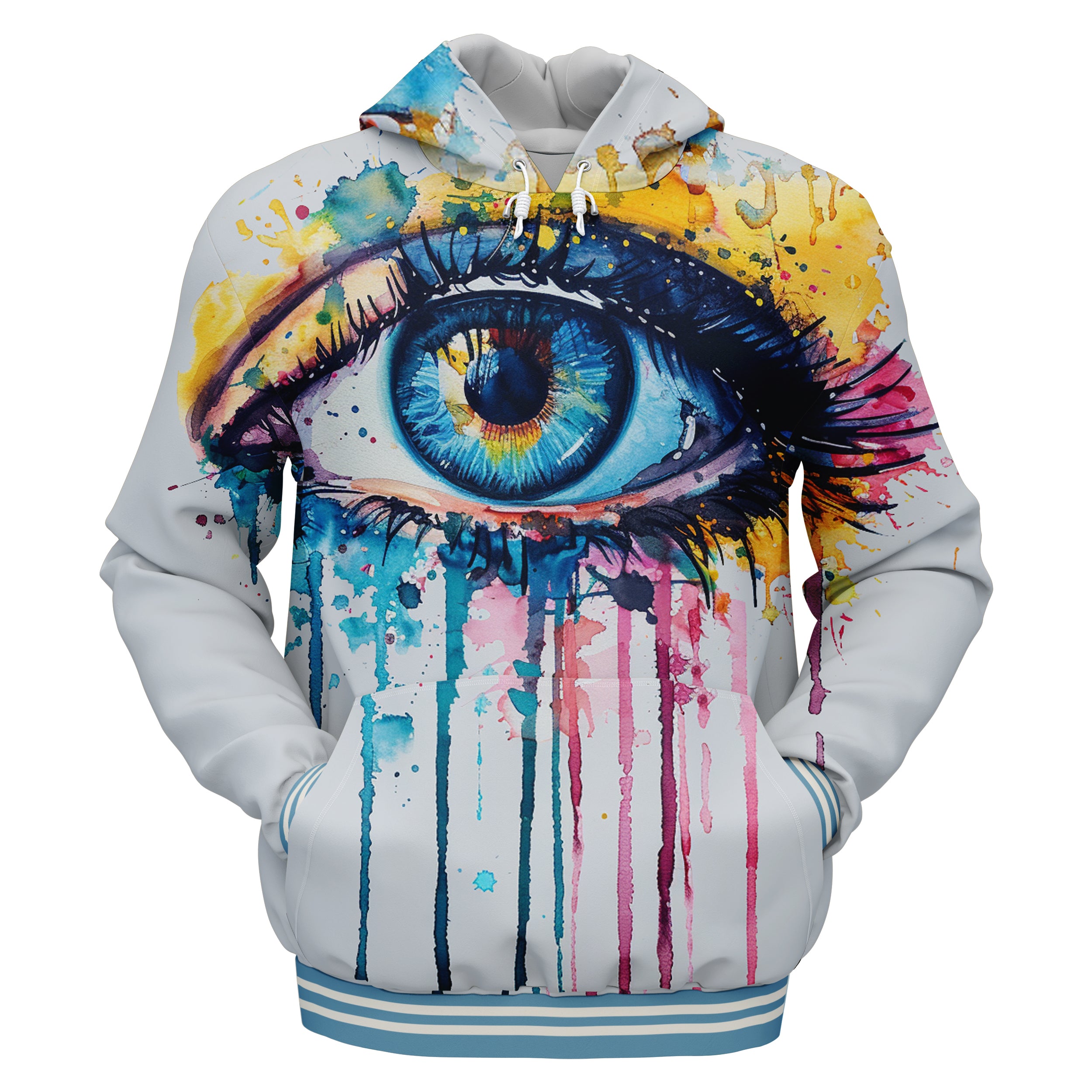 Watercolor Eye Hoodies