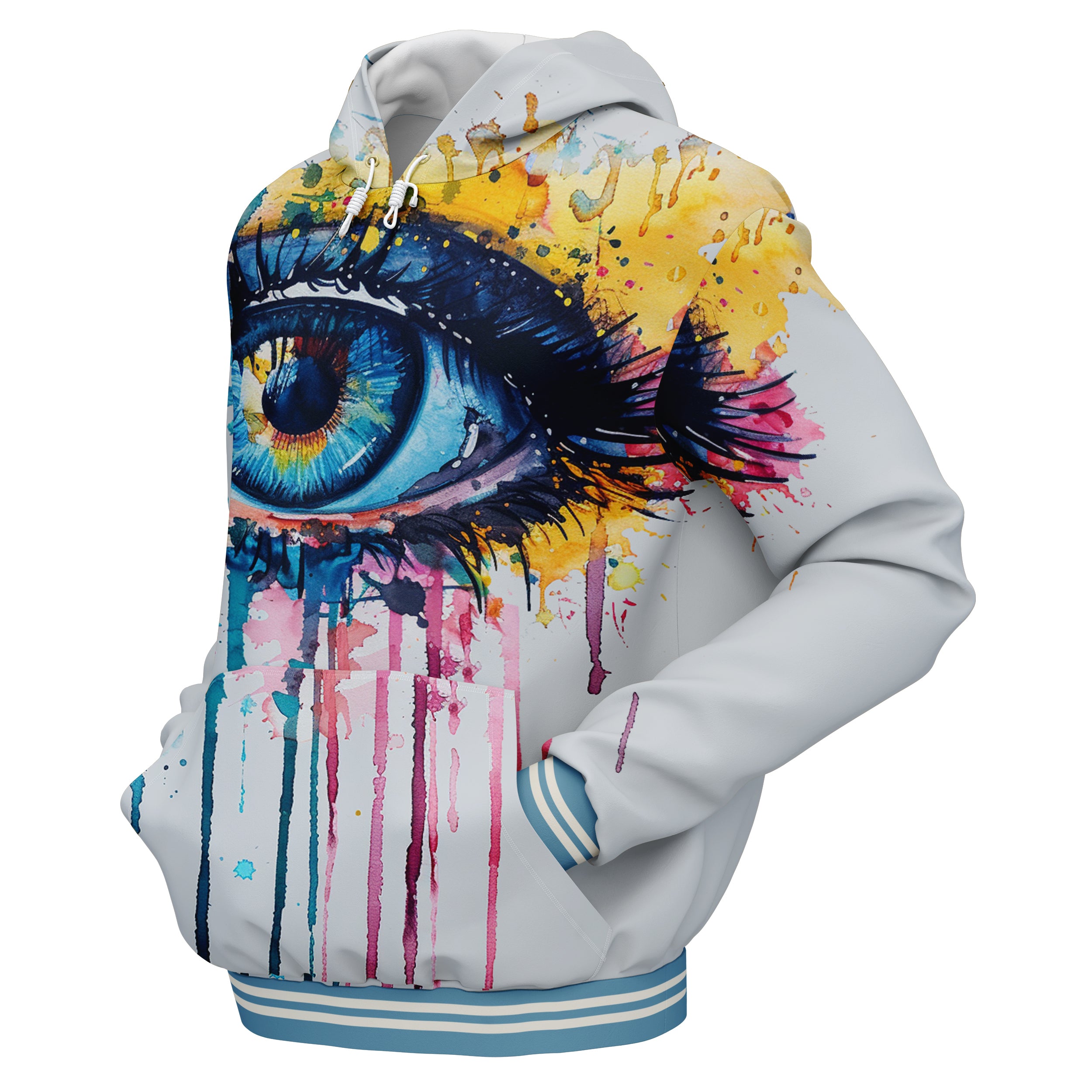 Watercolor Eye Hoodies