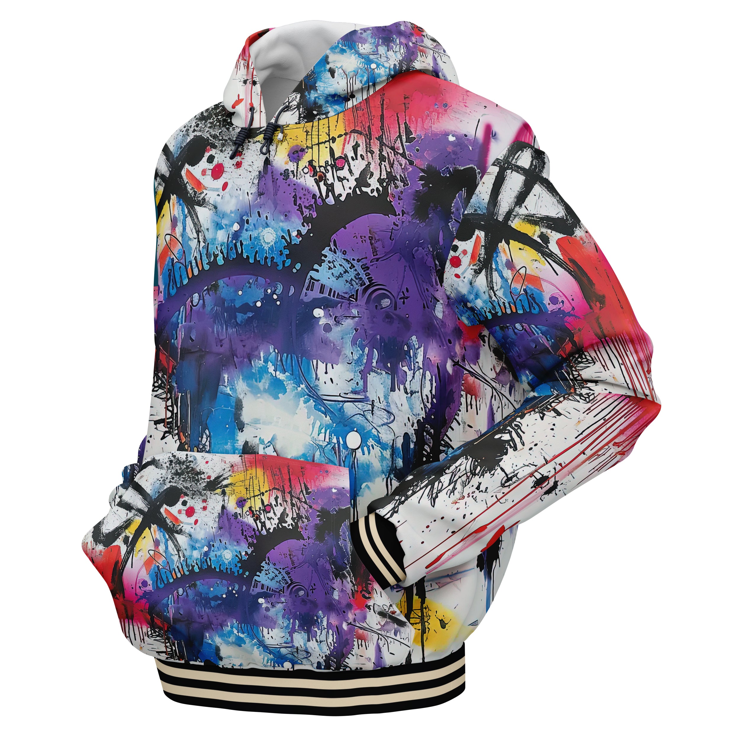 Abstract Paint Hoodies