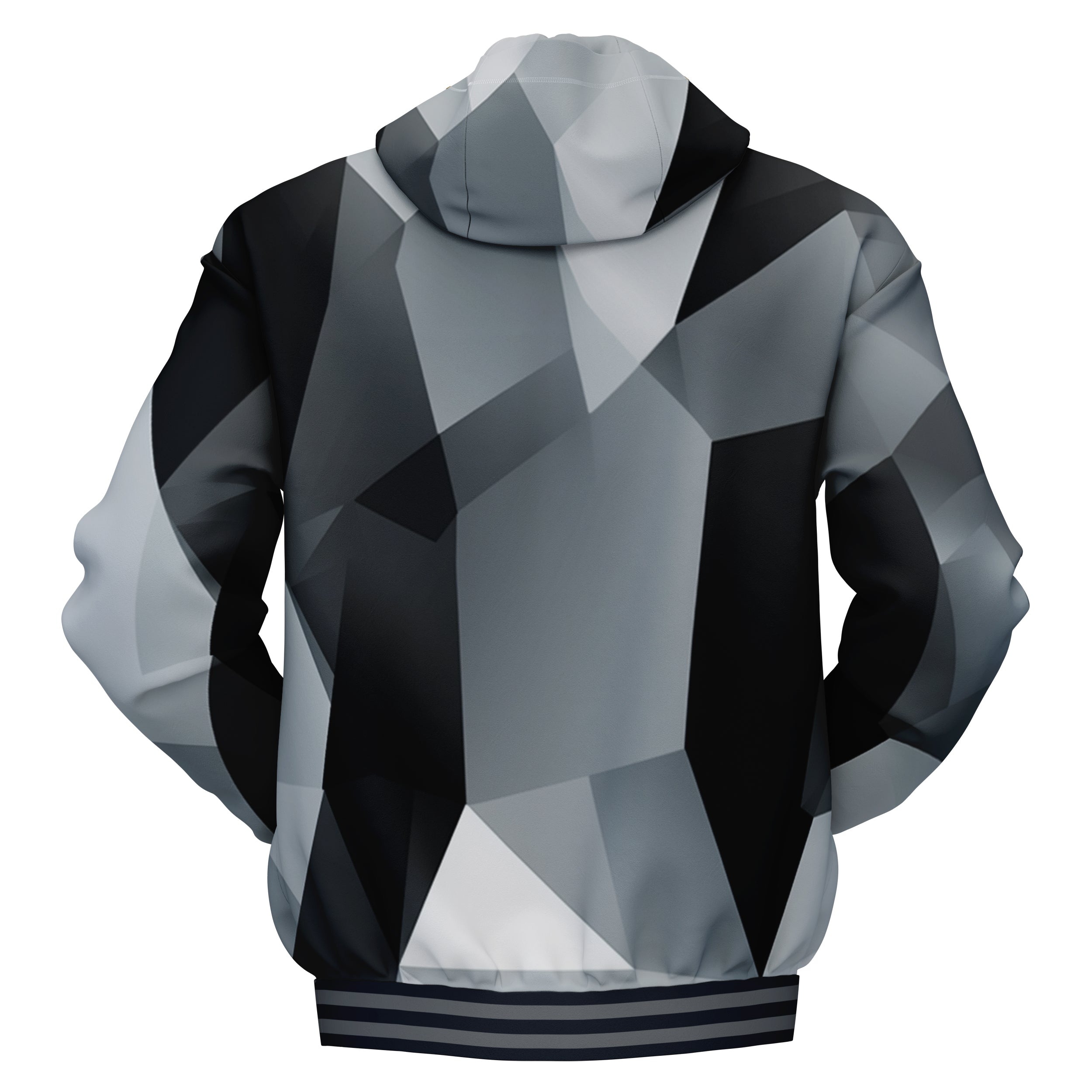 Cubes Black Hoodies