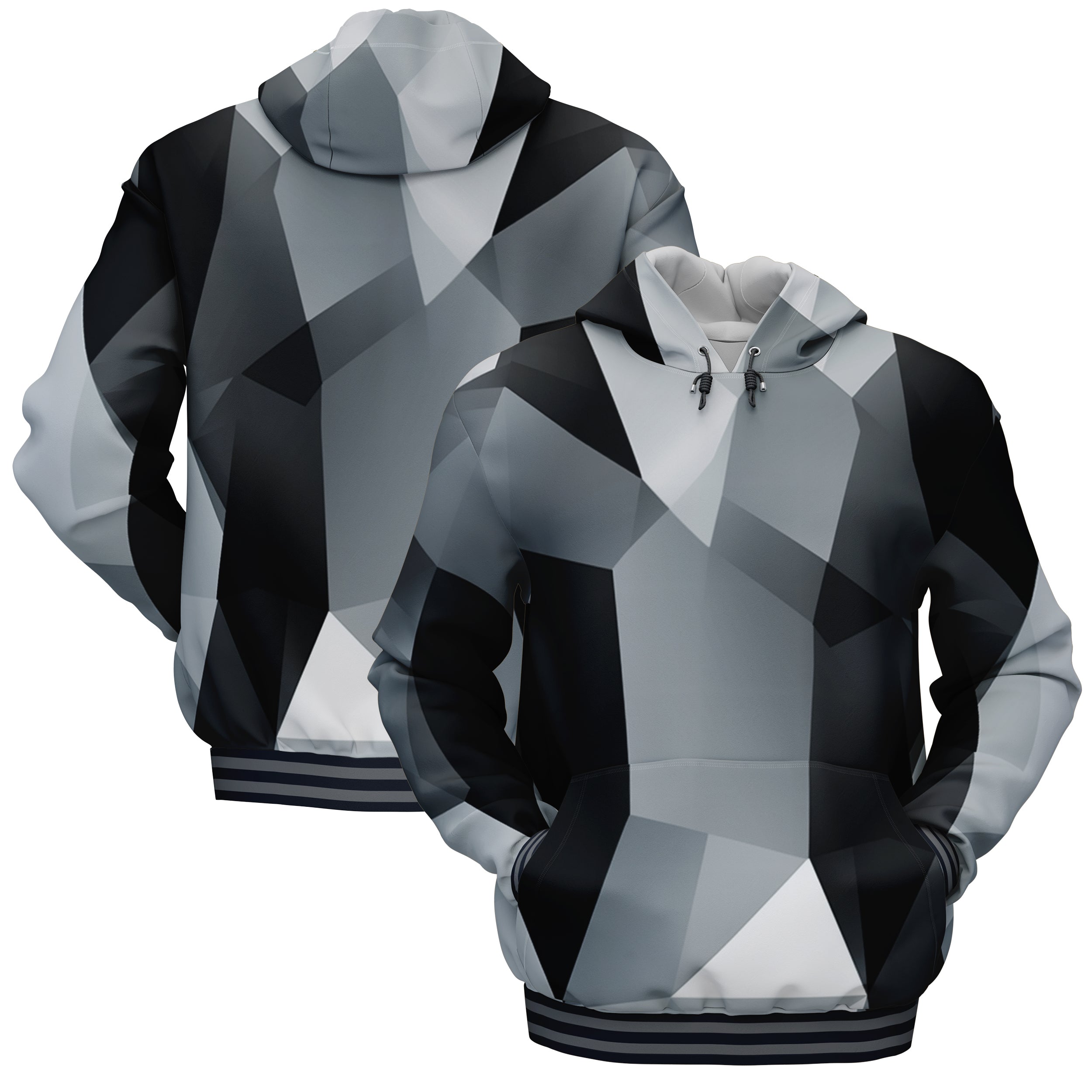 Cubes Black Hoodies HO240902Ce017