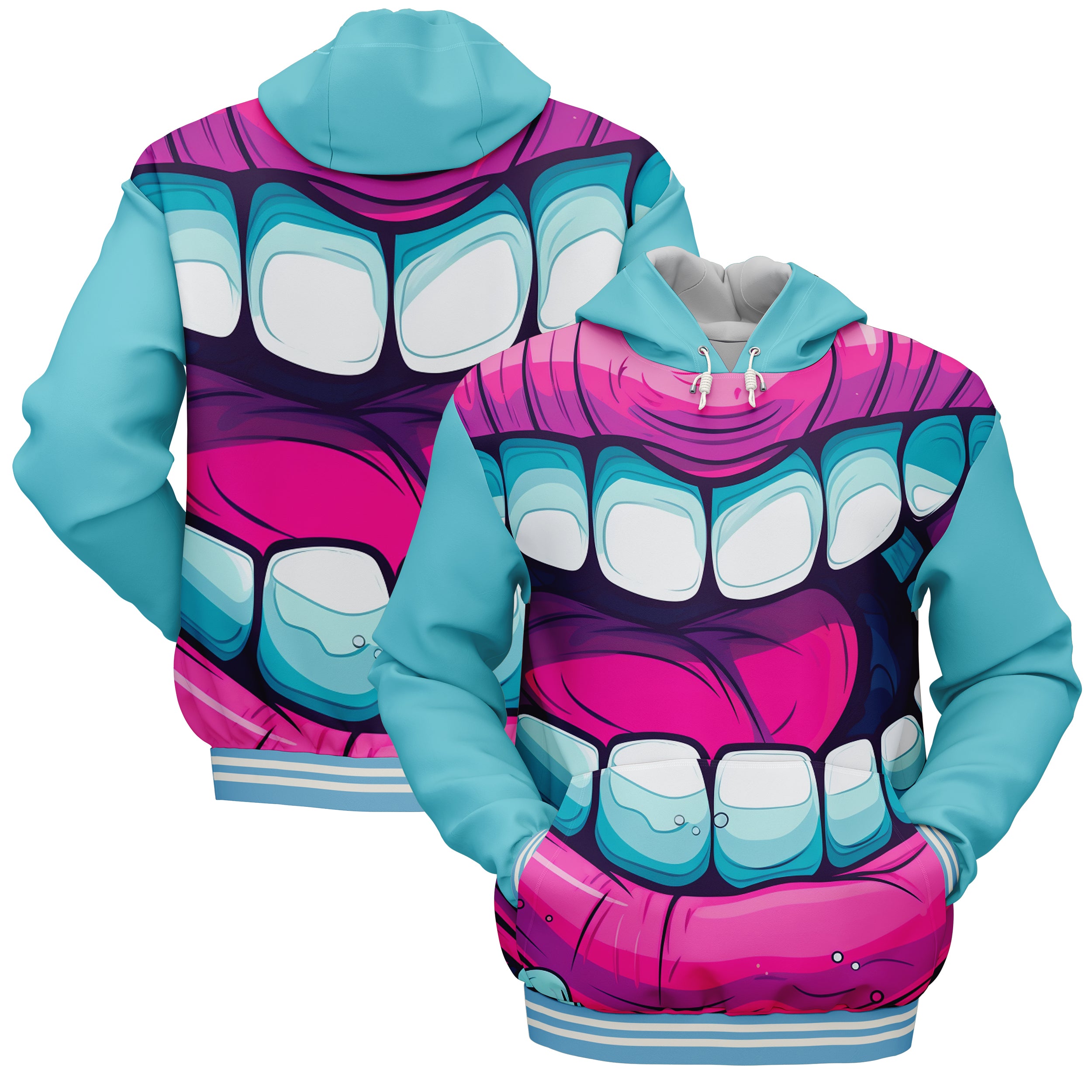 Zombie Mouth Hoodies HO240902Ch035