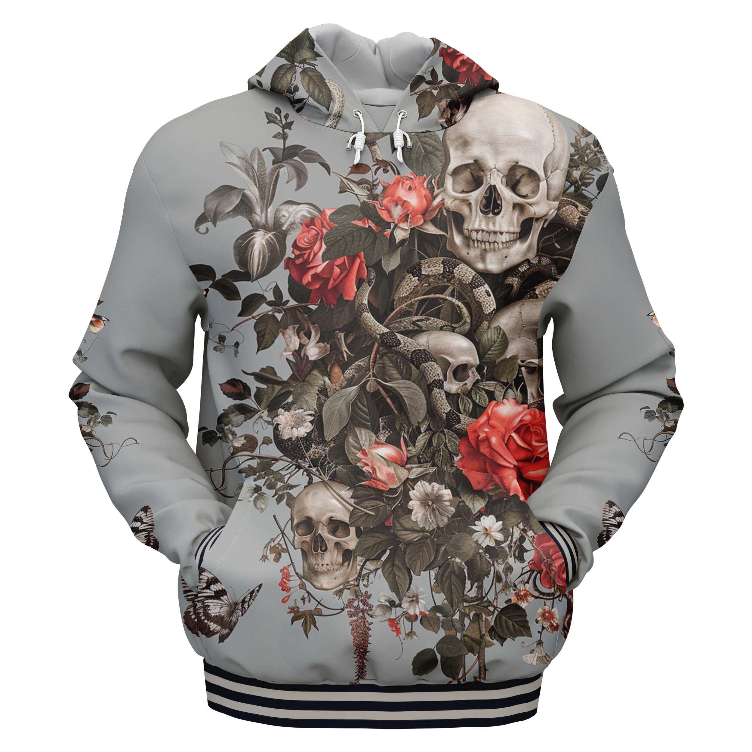 Floral Space2 Hoodies