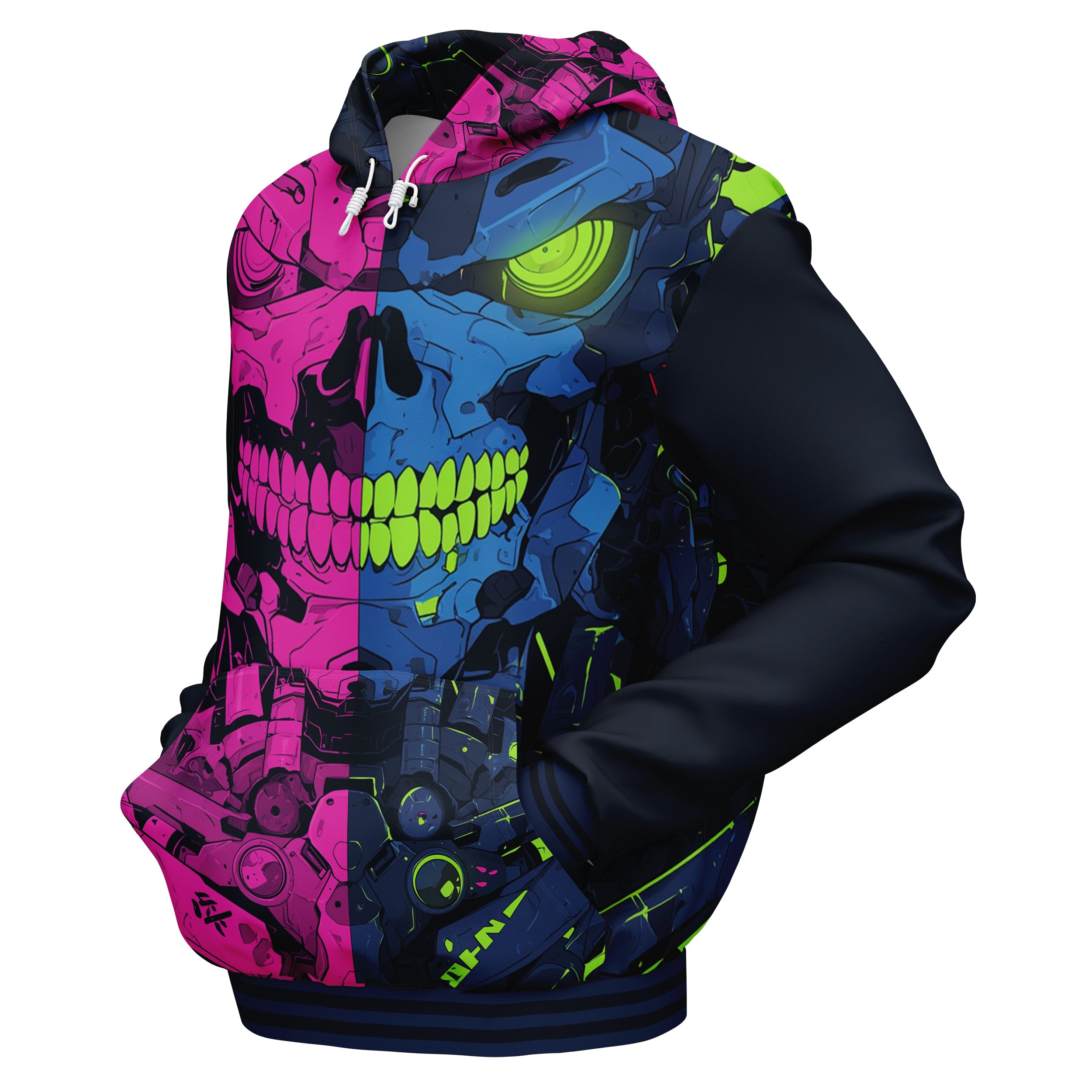 Robotic Skull Hoodies