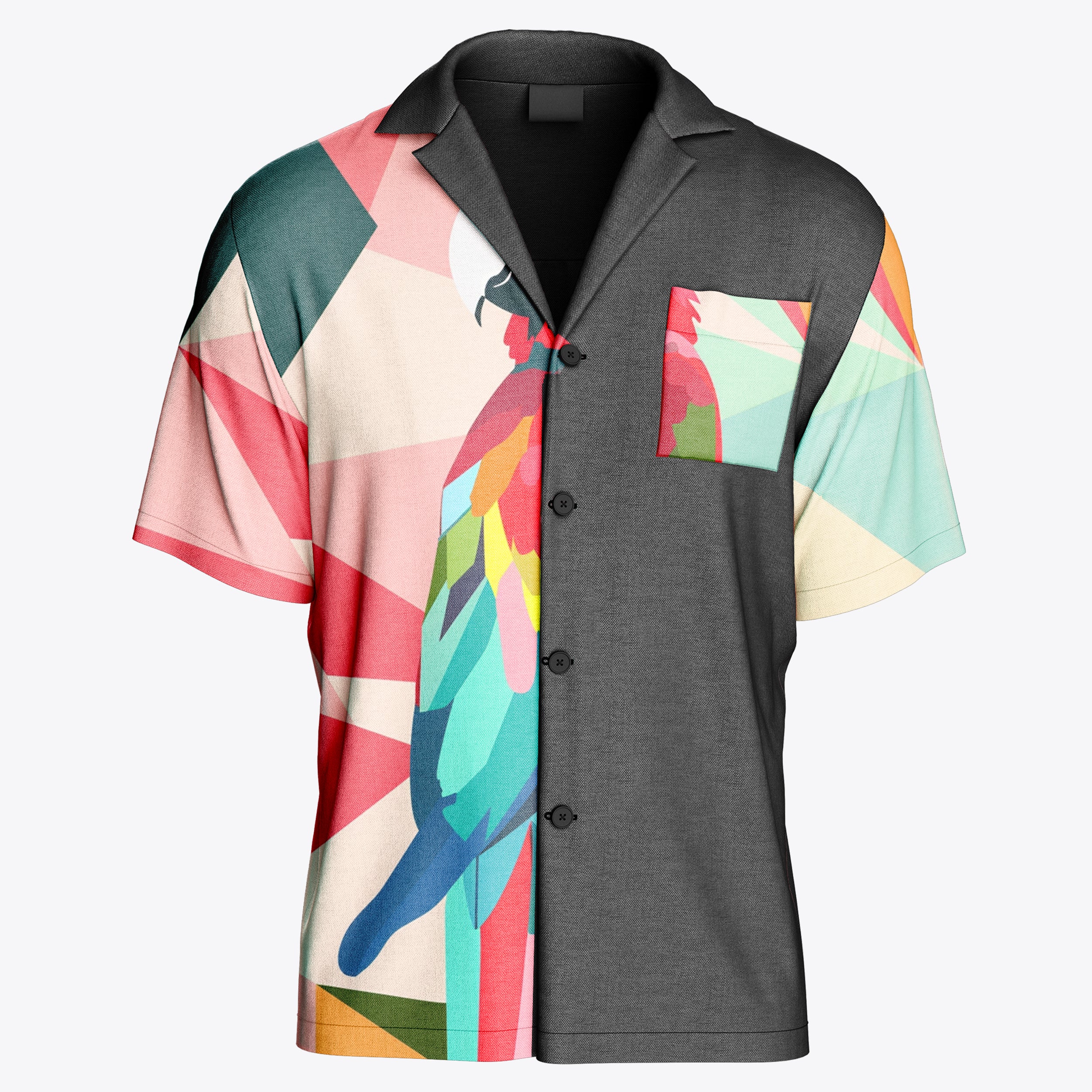 Colorful Ara Hawaiian Shirt