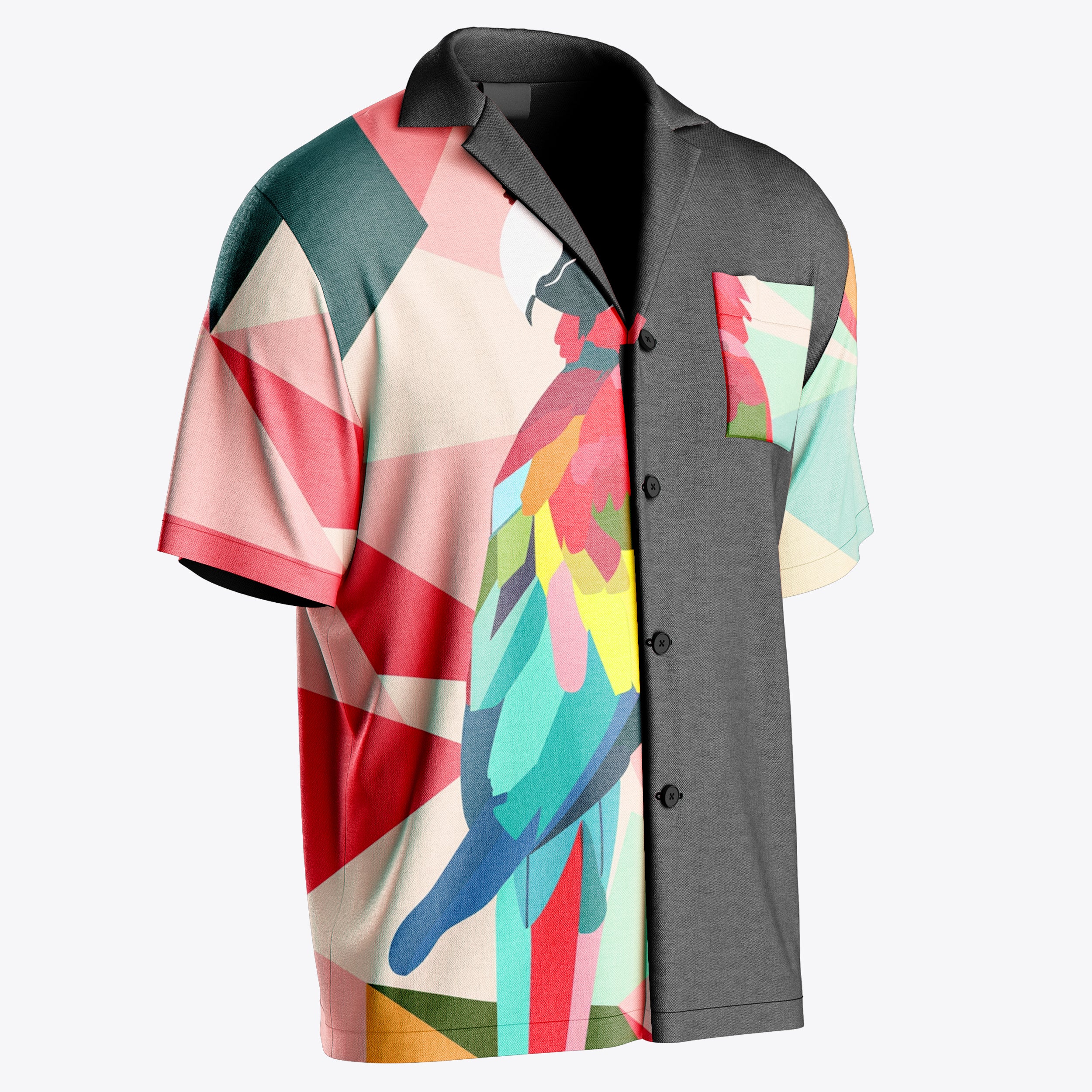 Colorful Ara Hawaiian Shirt