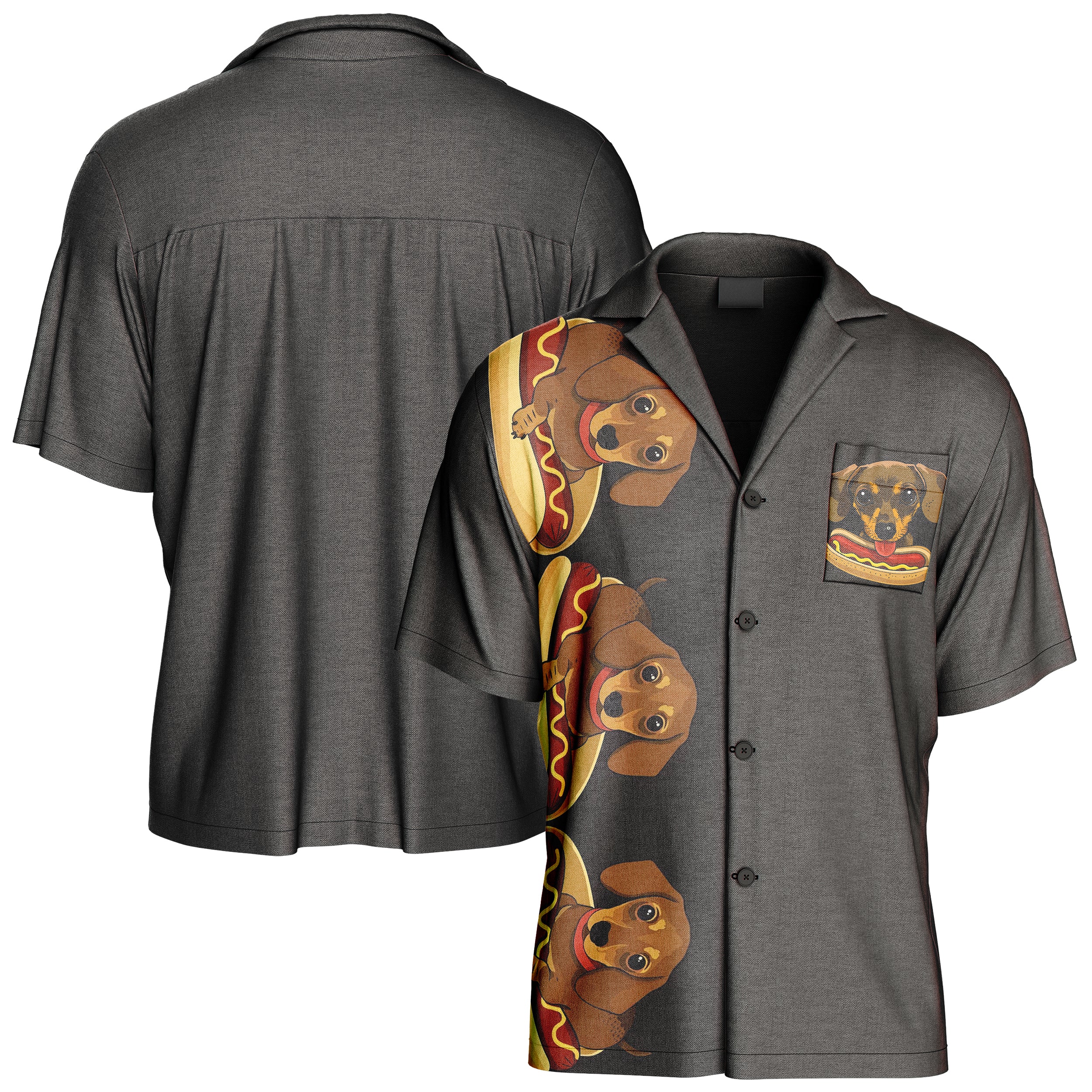 Hot Dog Hawaiian Shirt HS240829Ho024