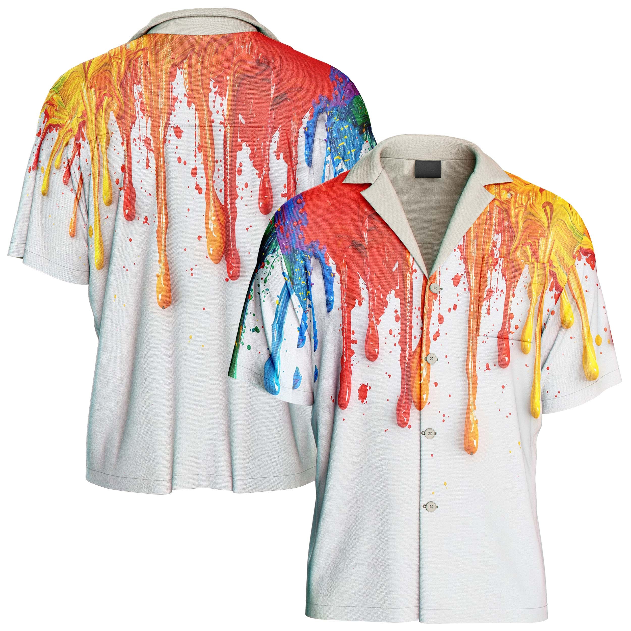 Lazy Colors Hawaiian Shirt HS240829La027