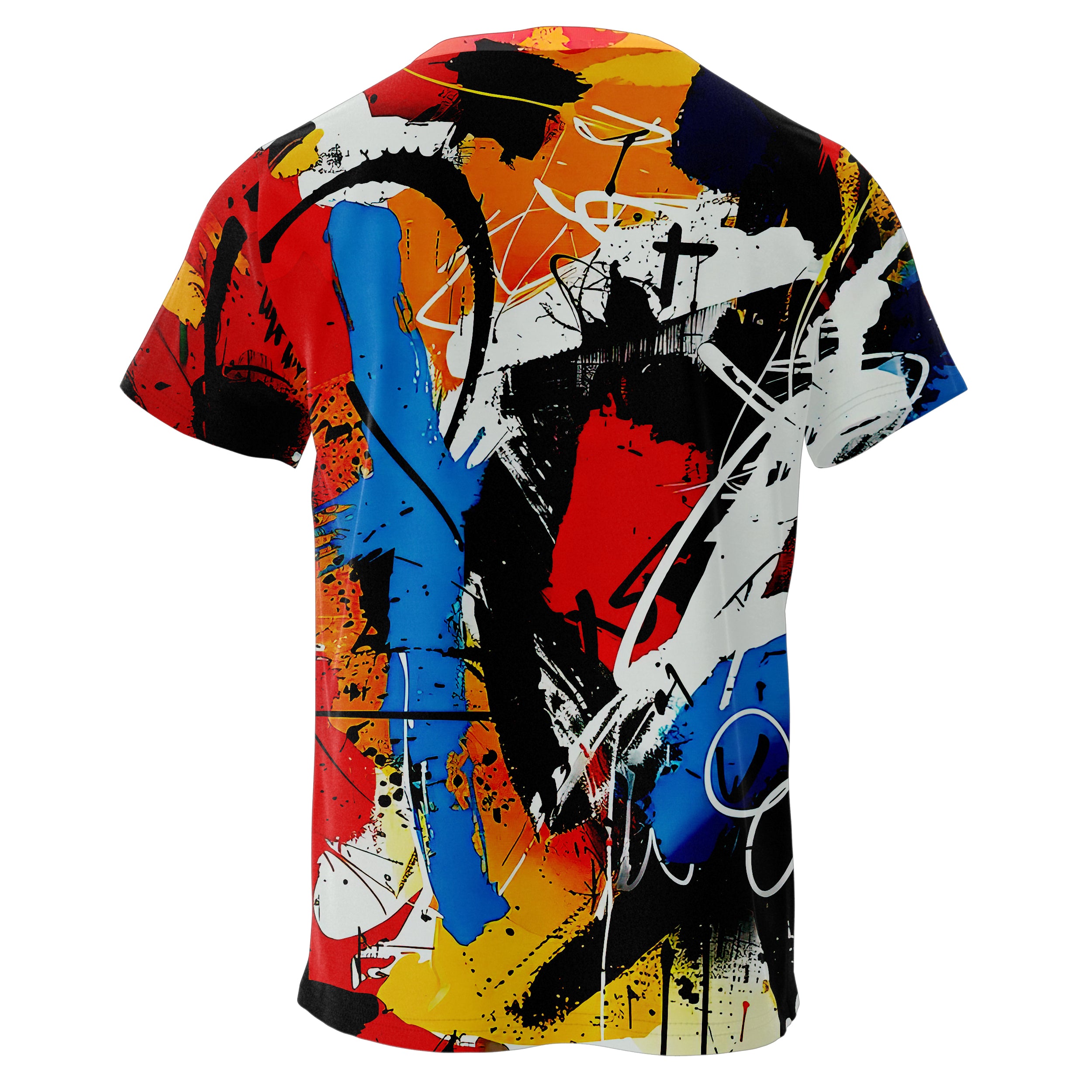 Abstract Paint T-shirt