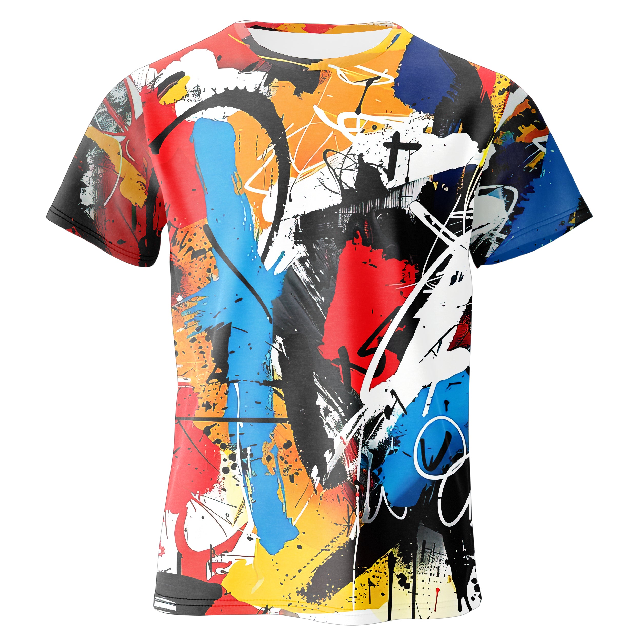 Abstract Paint T-shirt