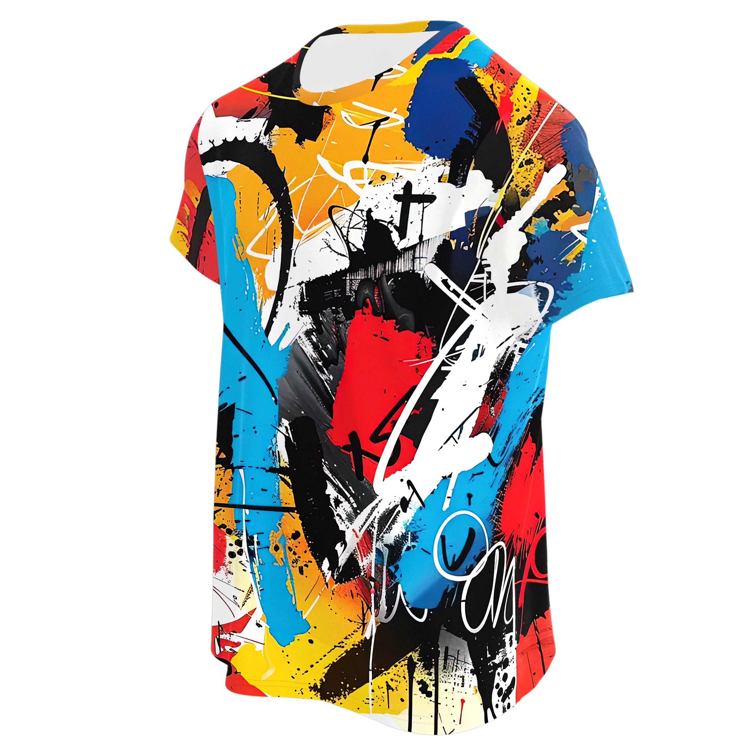 Abstract Paint T-shirt