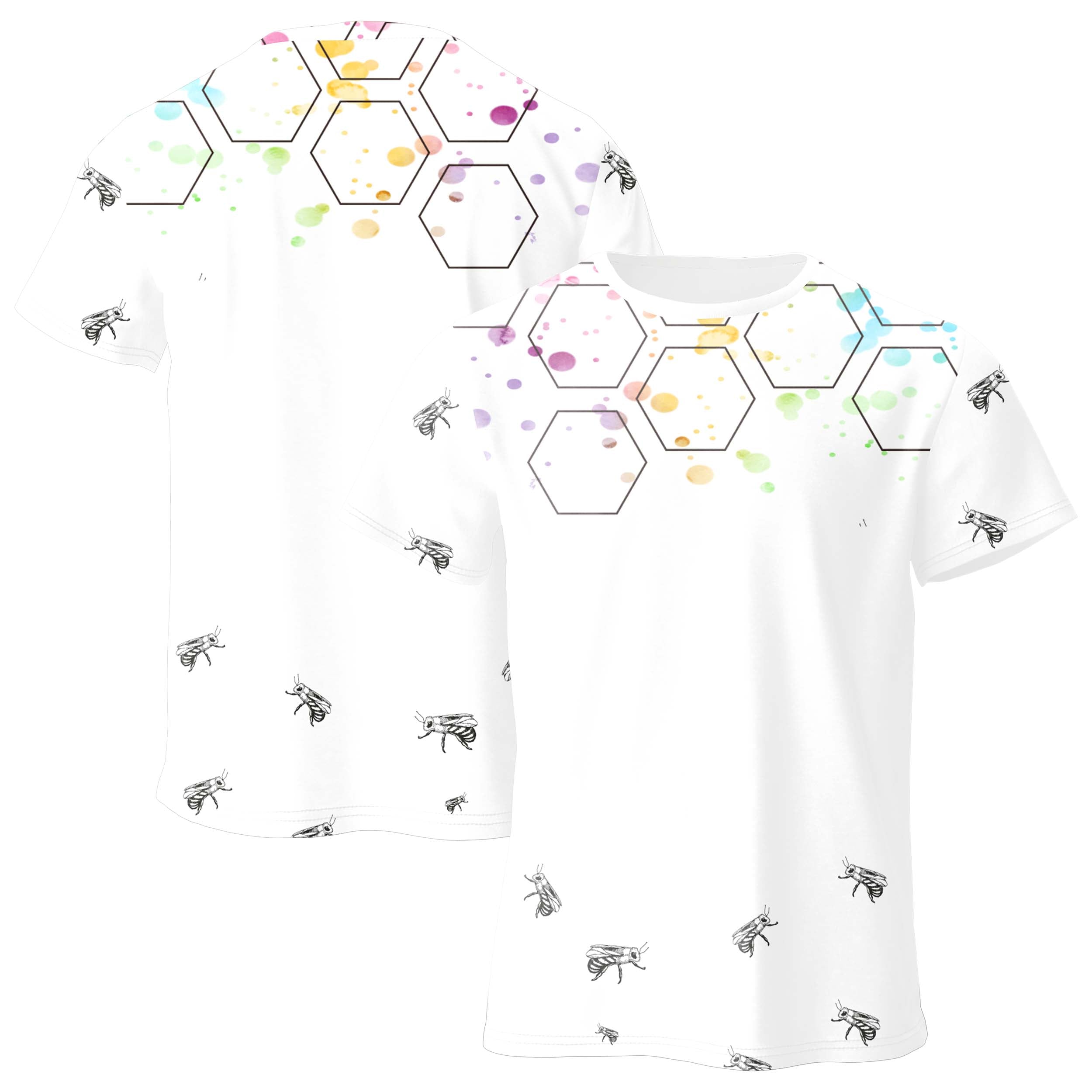 Minimal Bee T-shirt TS240829Mi050