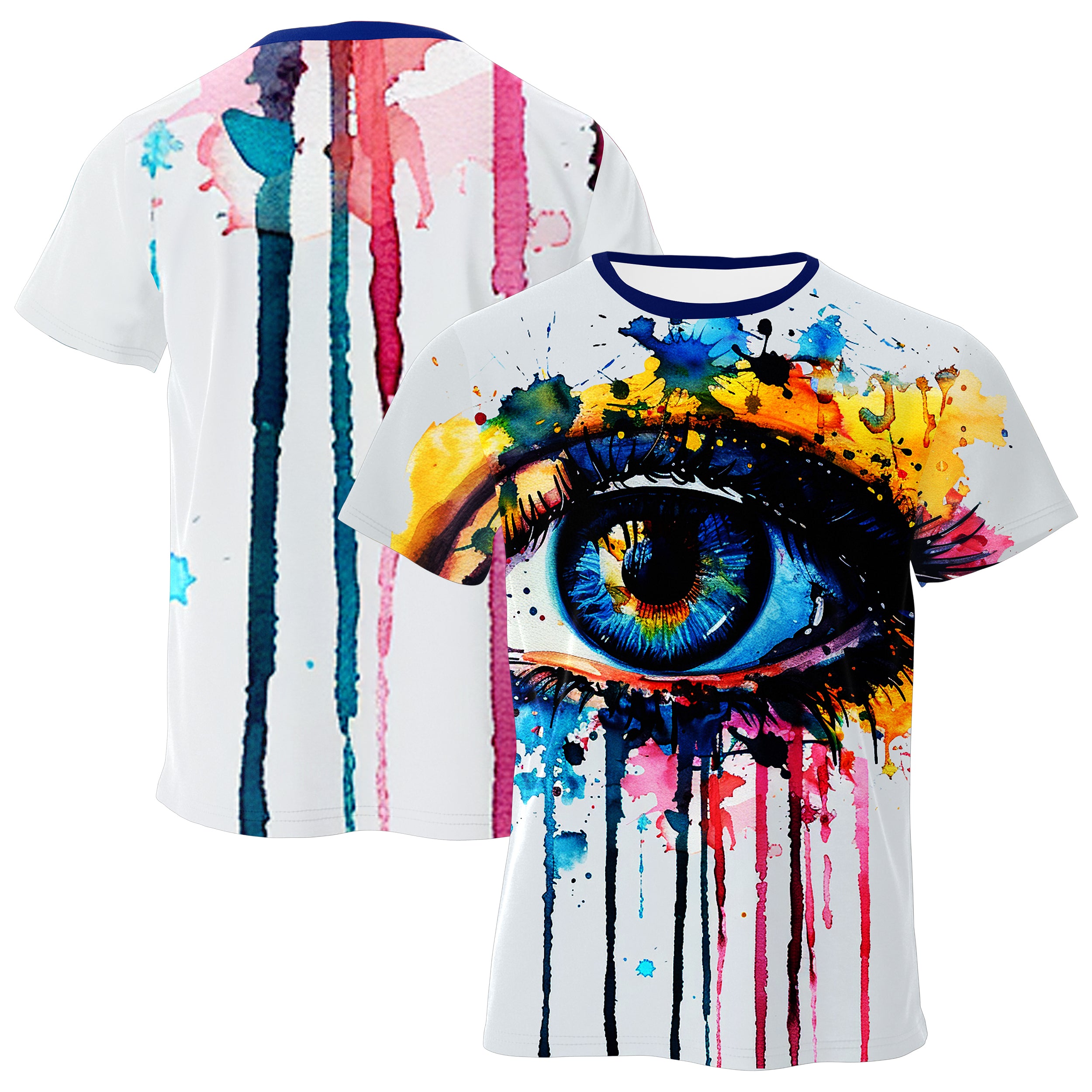 Watercolor Eye T-shirt TS240829Wa035