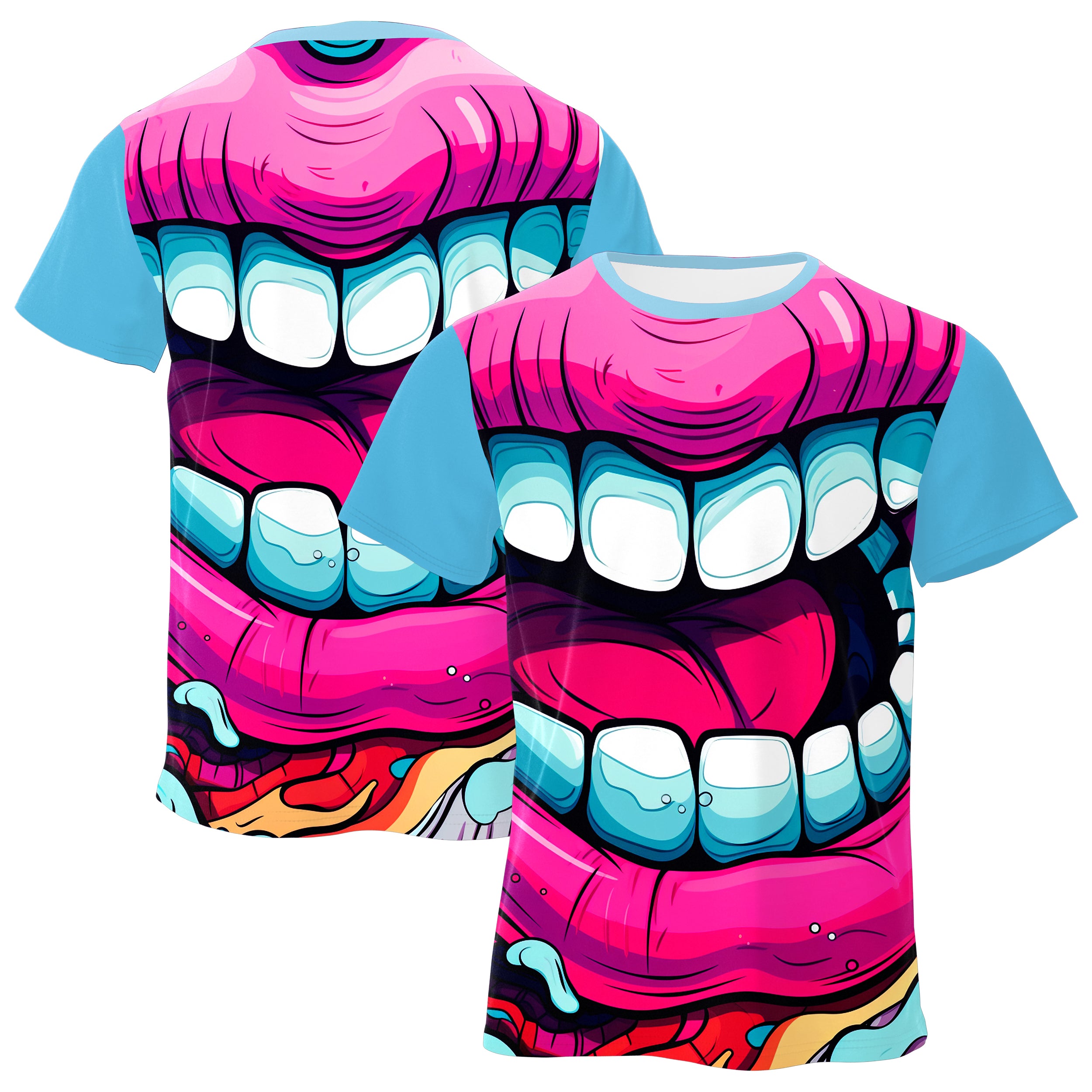 Zombie Mouth T-shirt TS240902Ch035