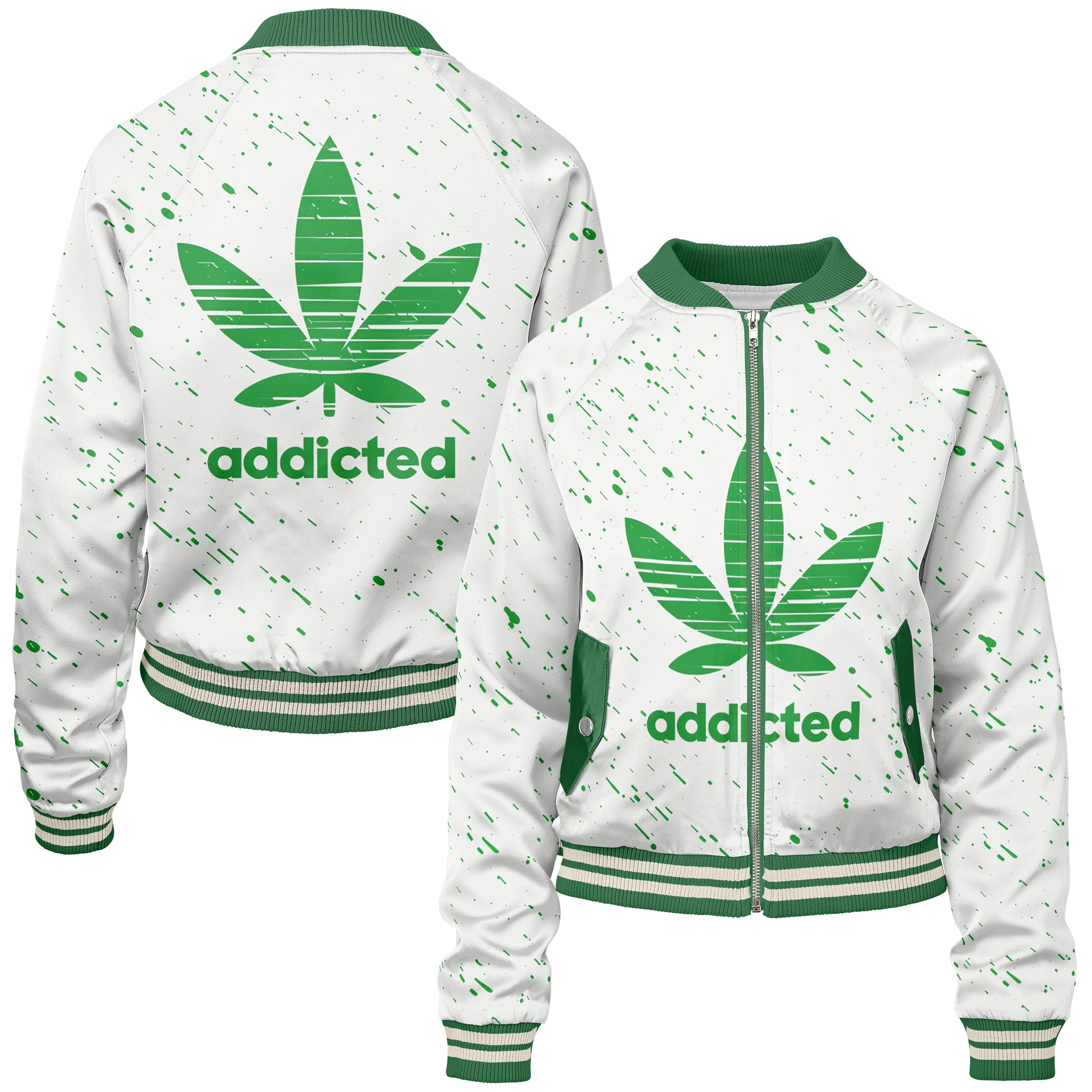 Addicted Women bomber jacket WB240829Ad004