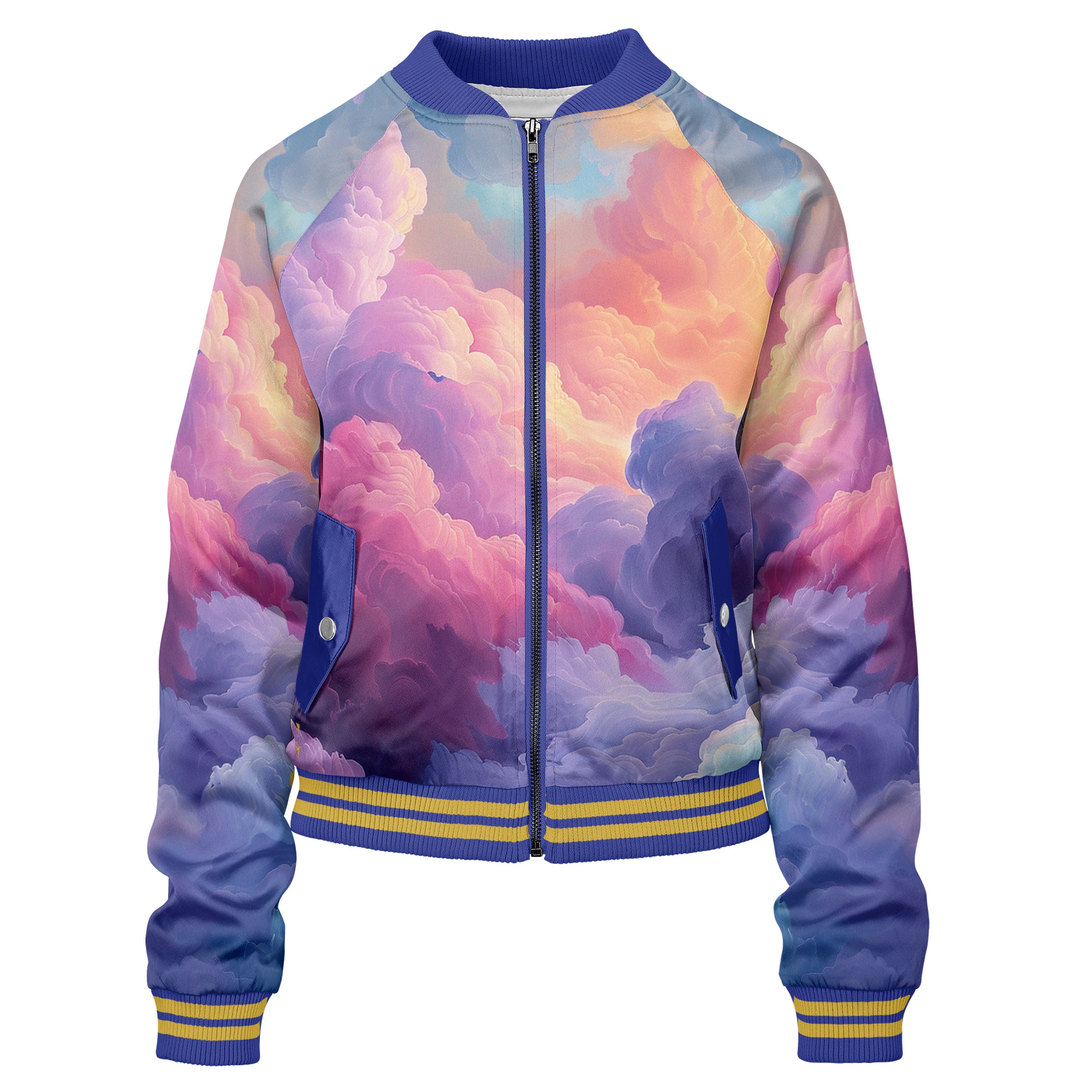 Abstract Women bomber jacket