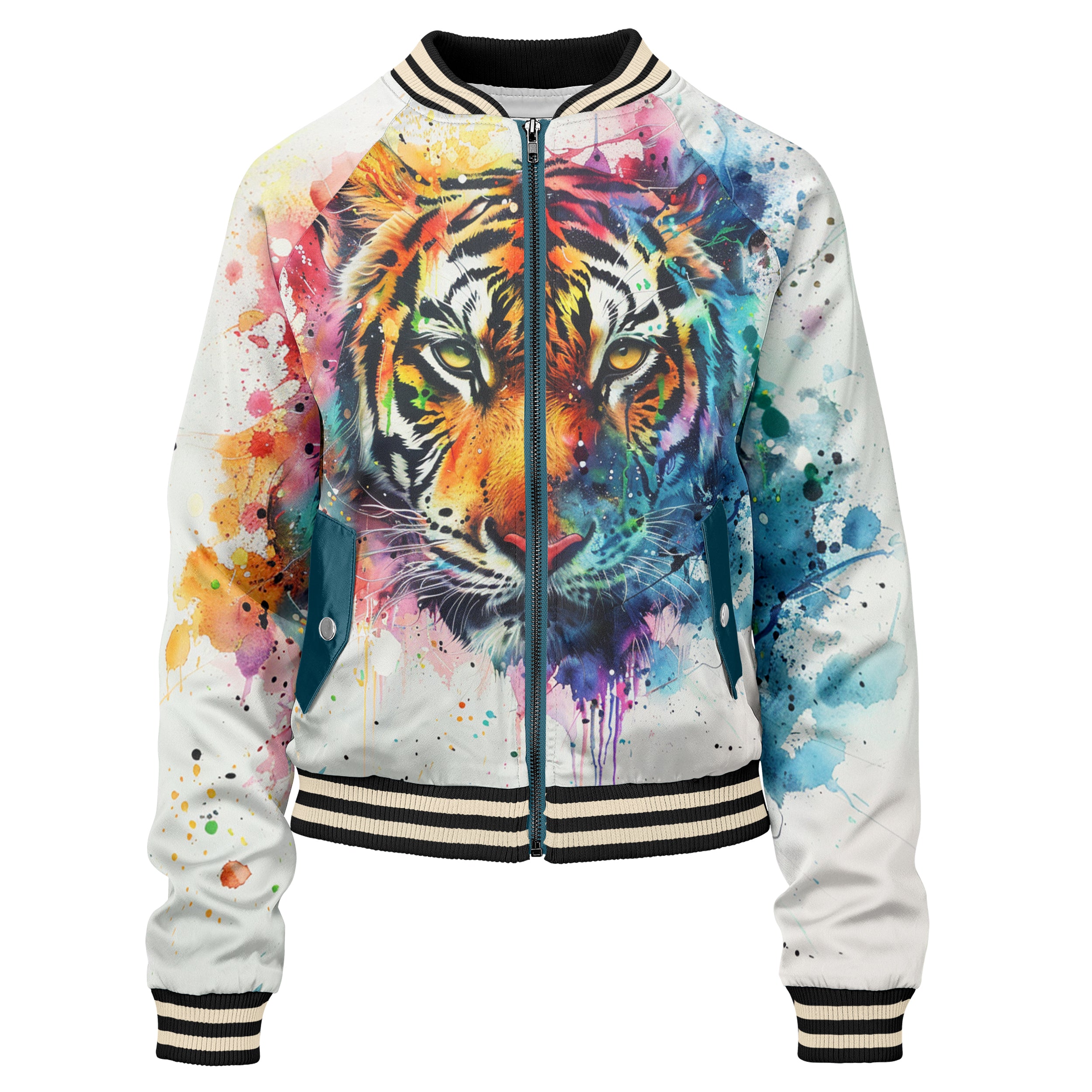 Acrylic Beast Women bomber jacket