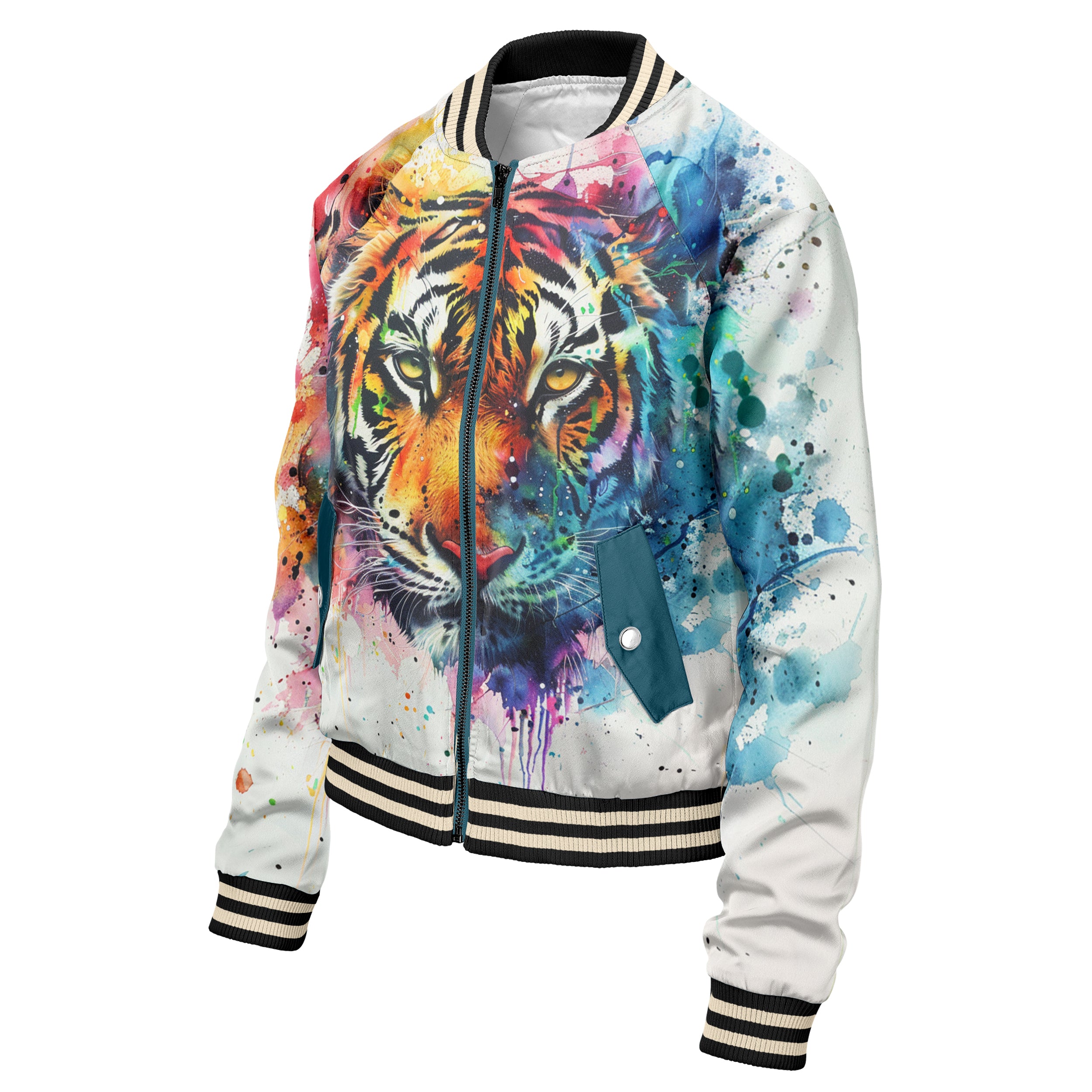 Acrylic Beast Women bomber jacket