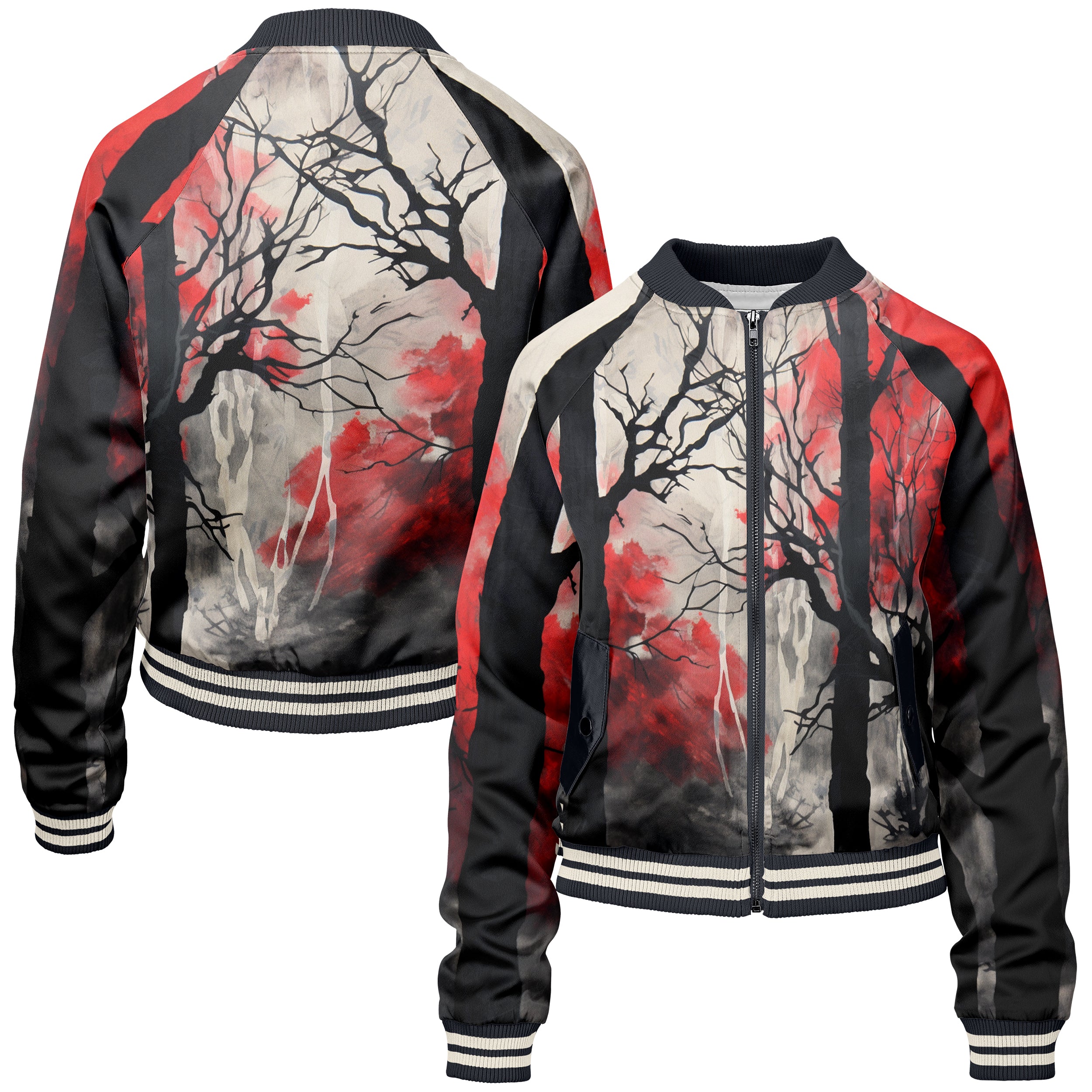 Branches Of Soul Women bomber jacket WB240829Ba010