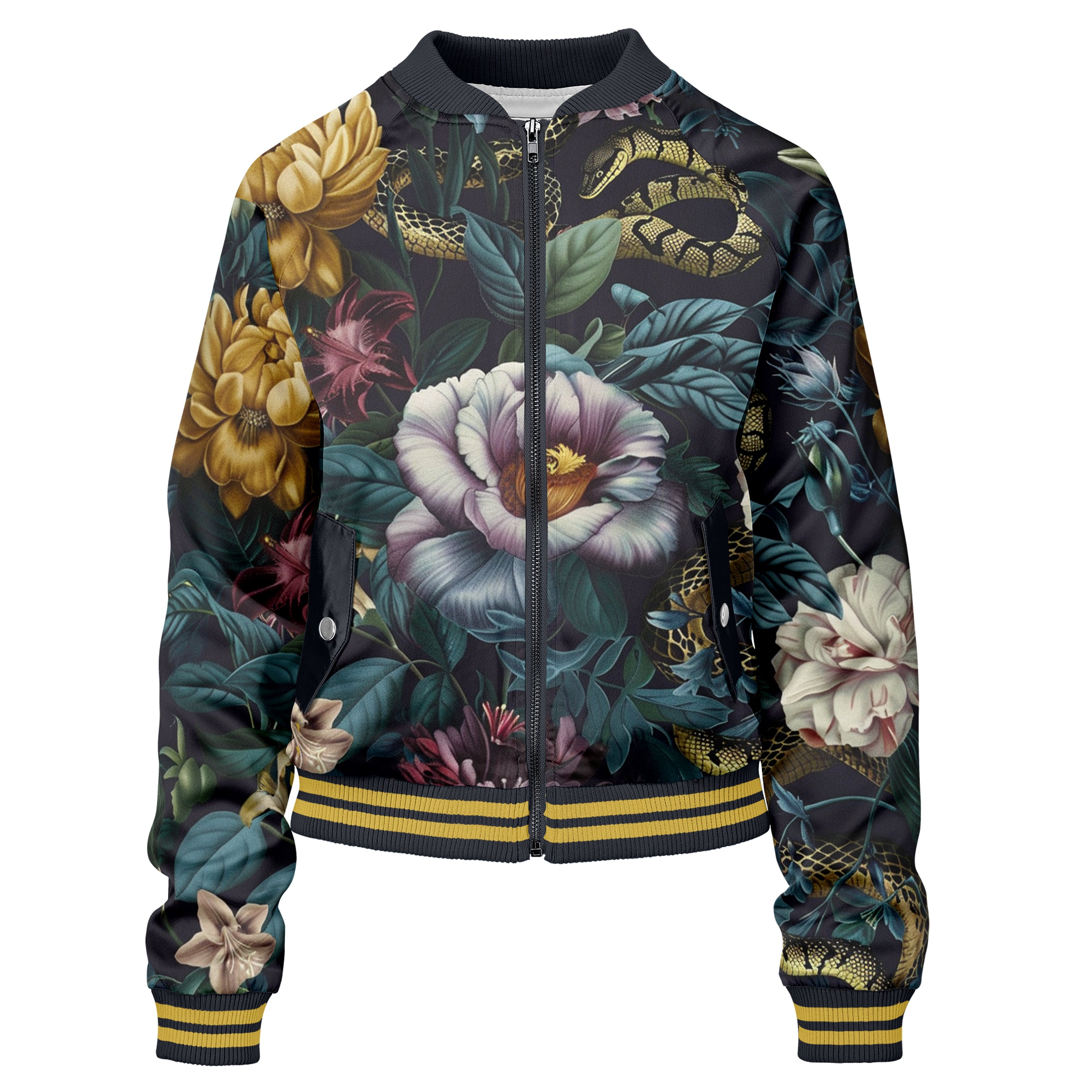 Botanic Realm Women bomber jacket