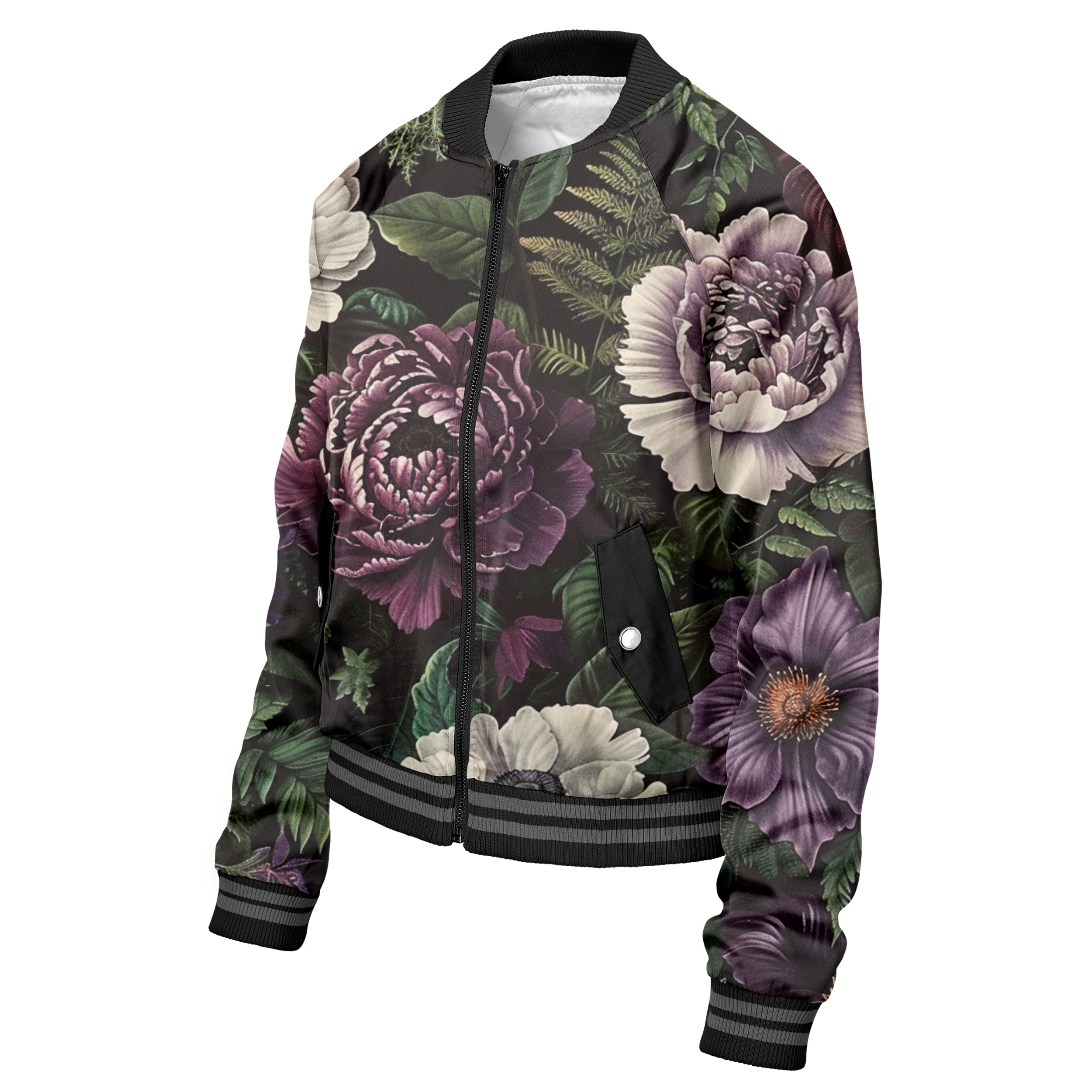 Evening Bouquet Women bomber jacket