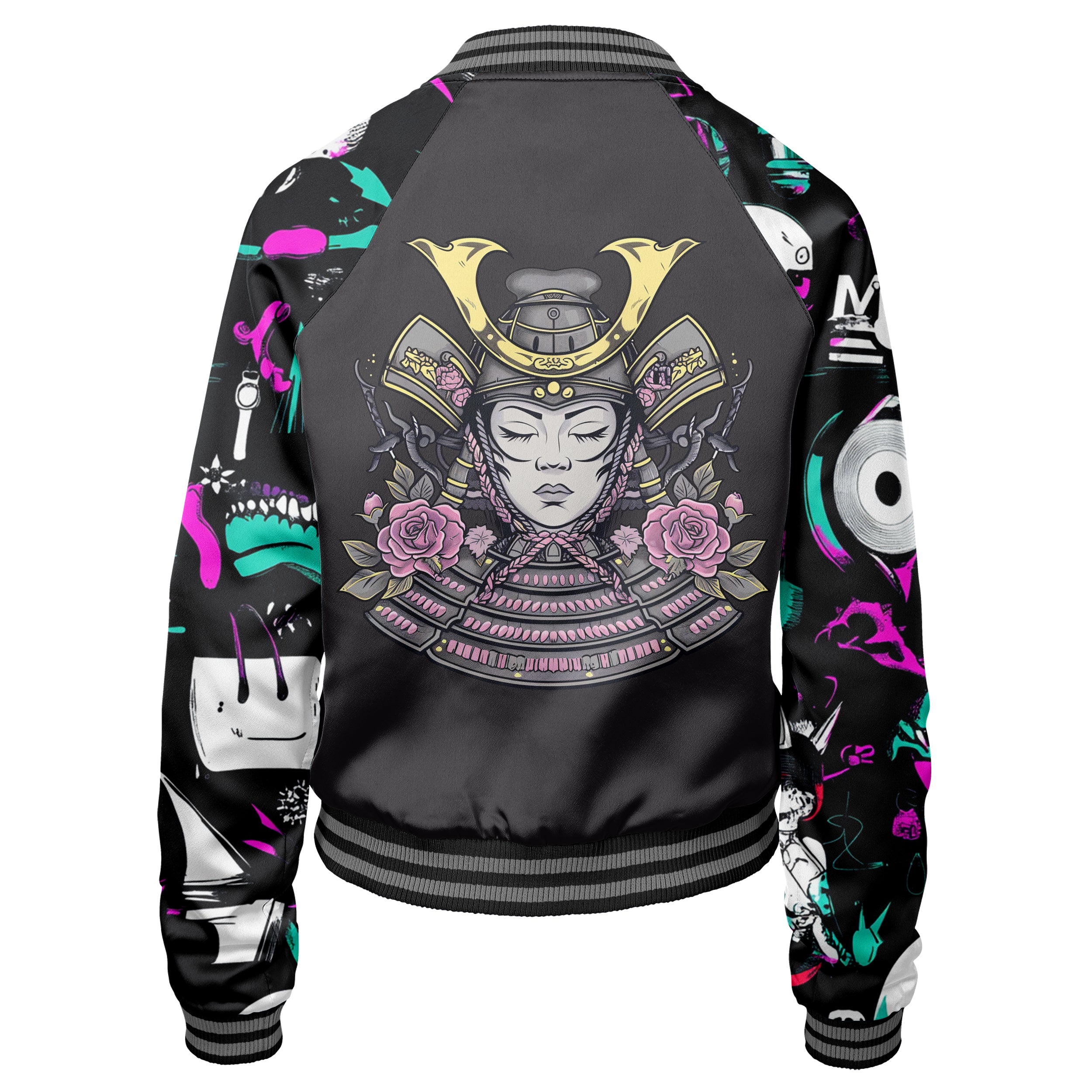 Geisha Samurai Women bomber jacket