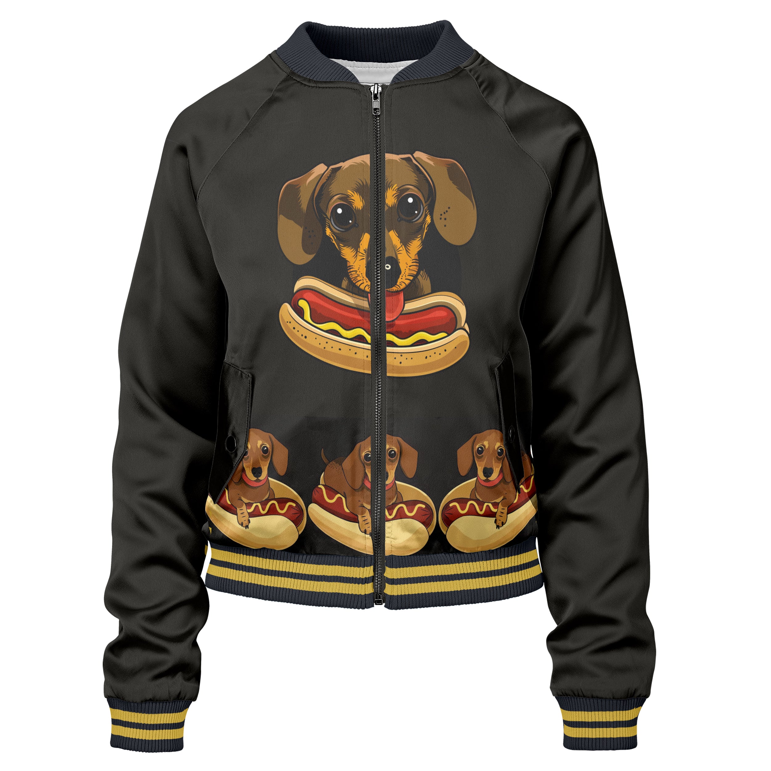 Hot Dog Women bomber jacket