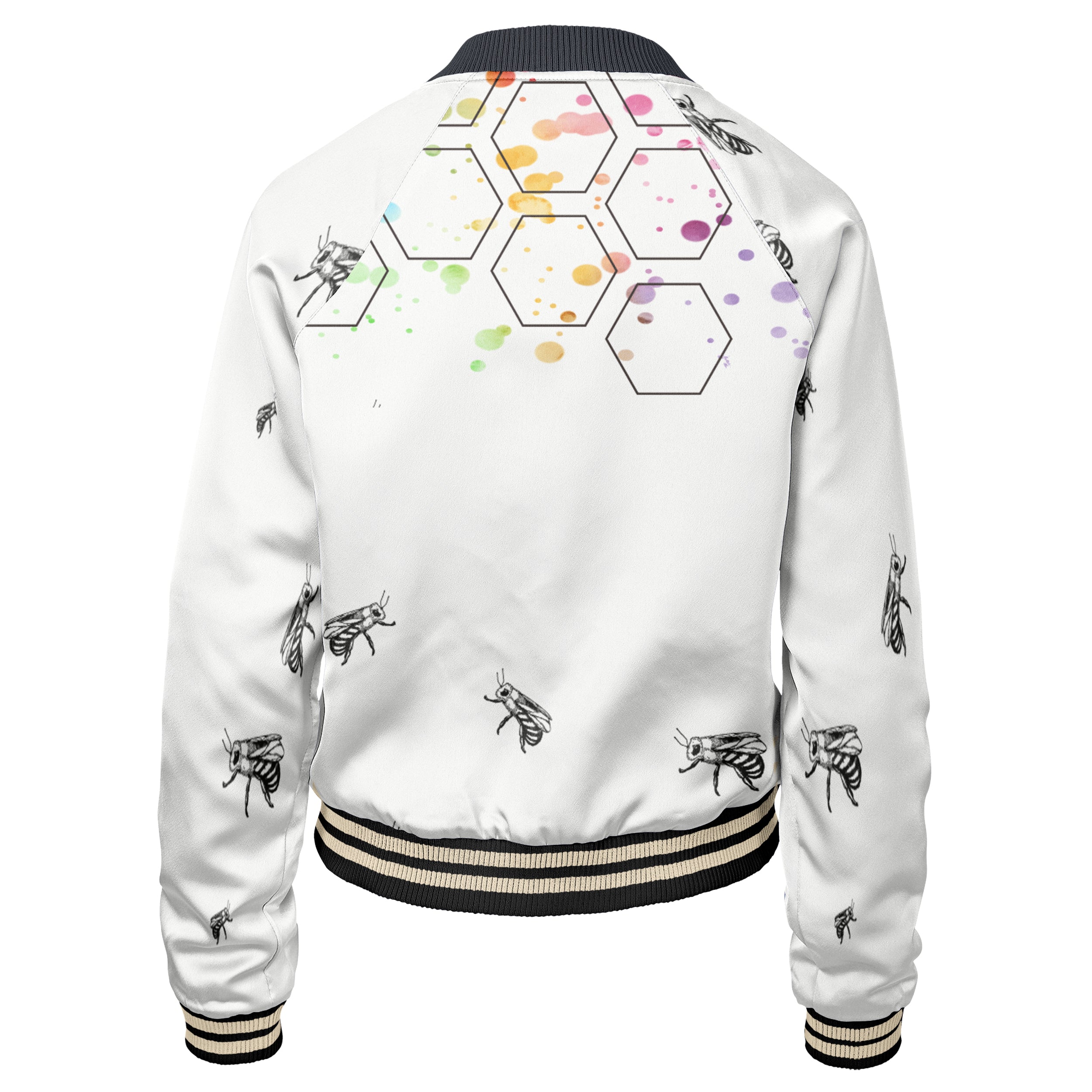 Minimal Bee Women bomber jacket