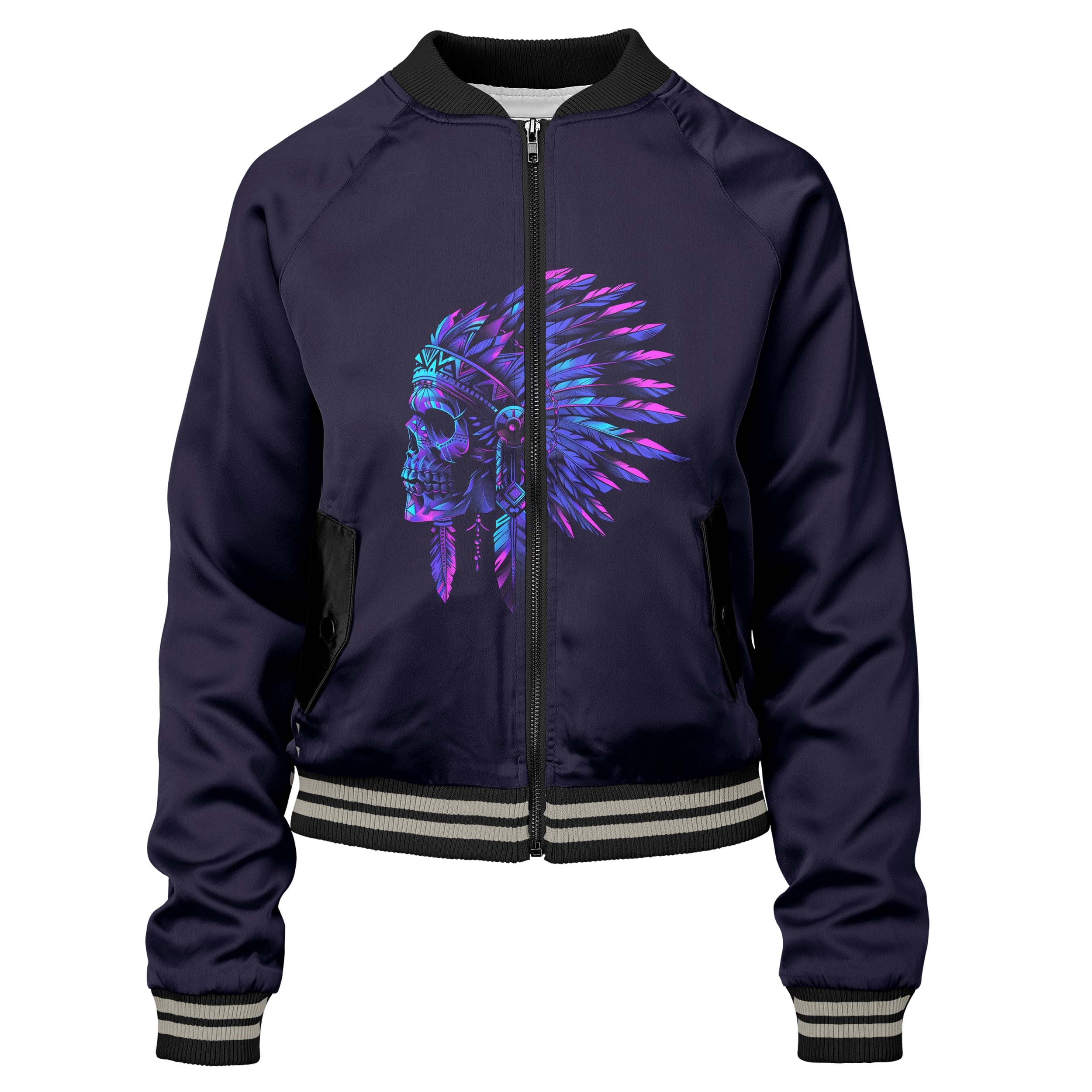 Skull Chief Women bomber jacket