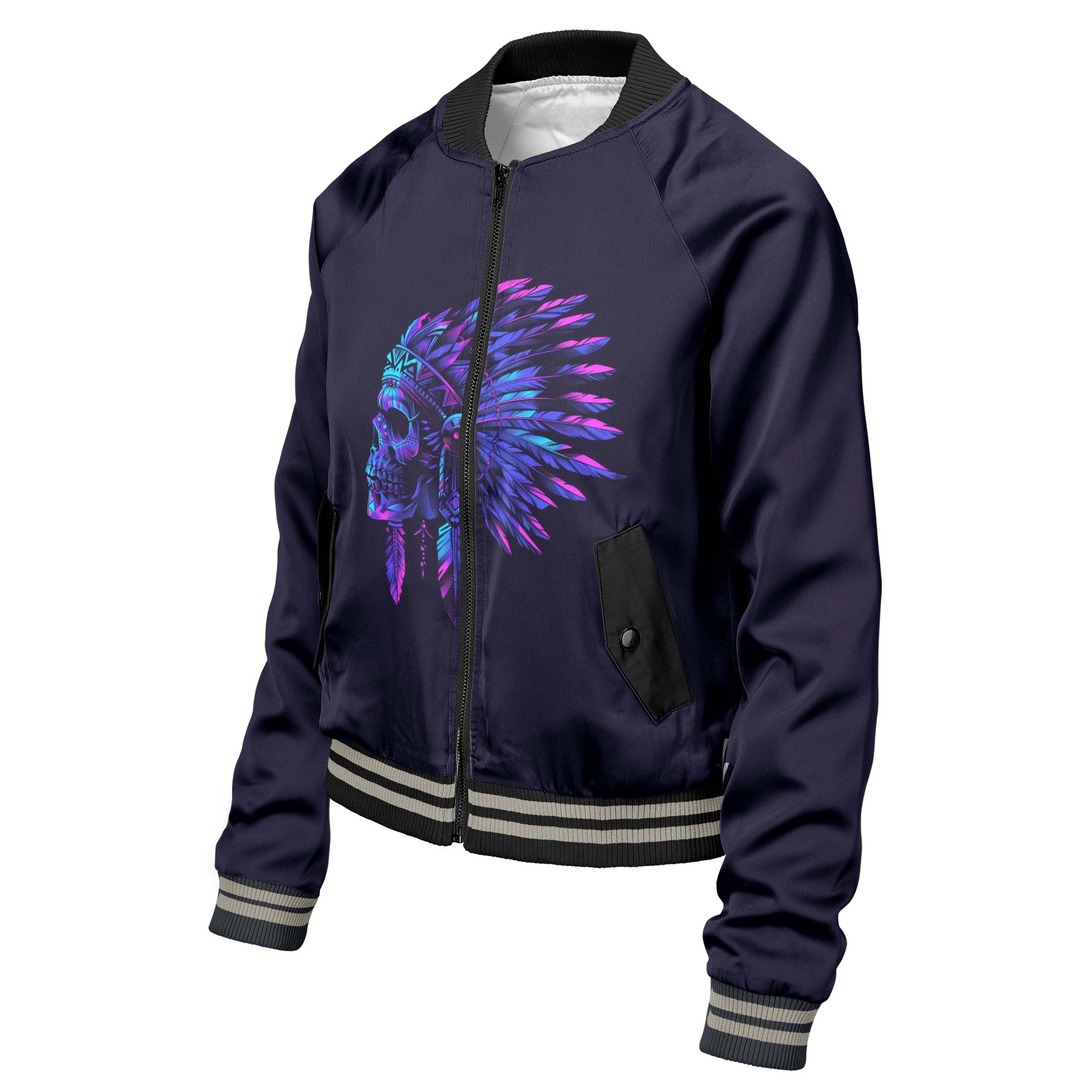 Skull Chief Women bomber jacket